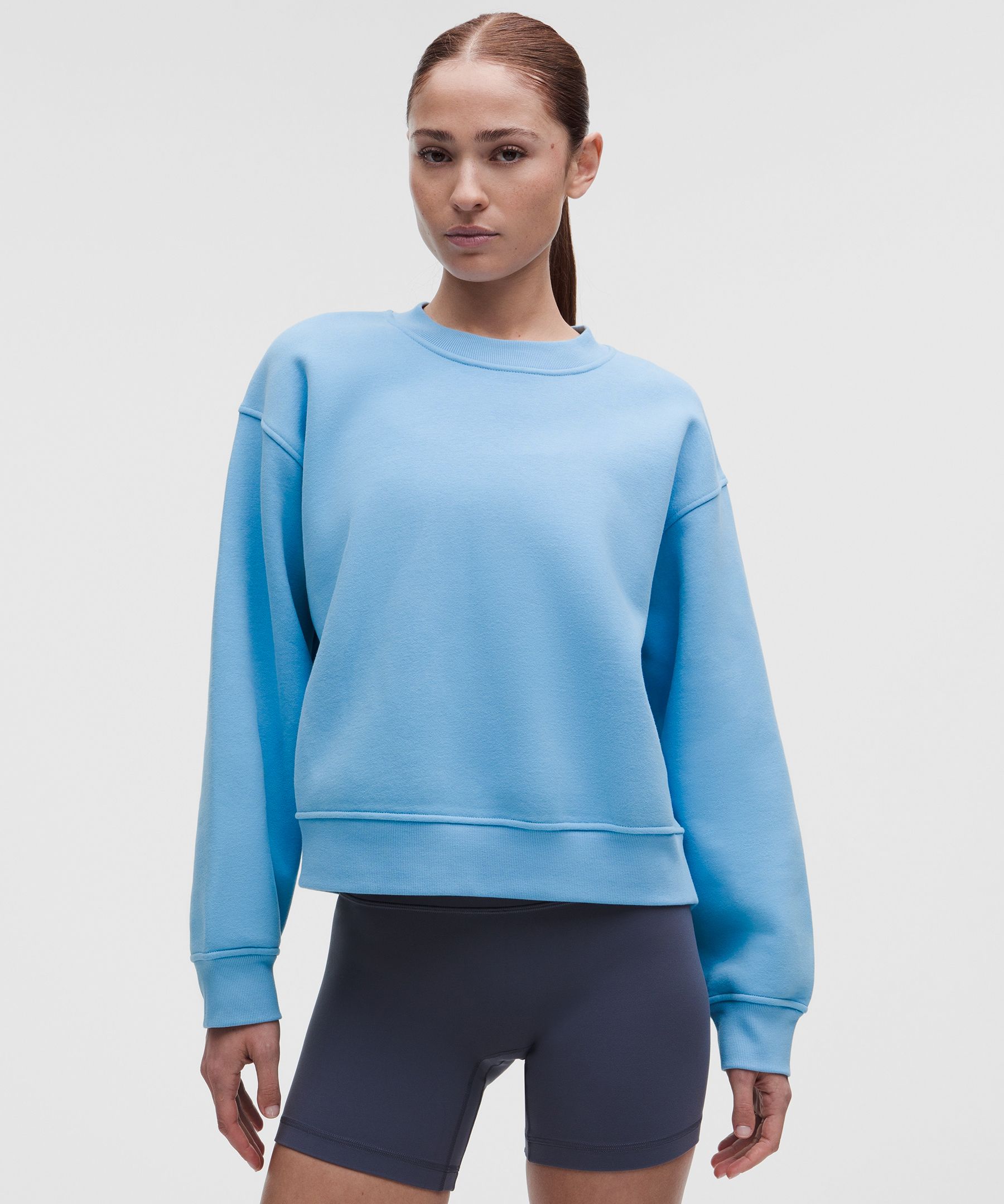 Chandail col rond Steady State en SuperLoft pour femmes