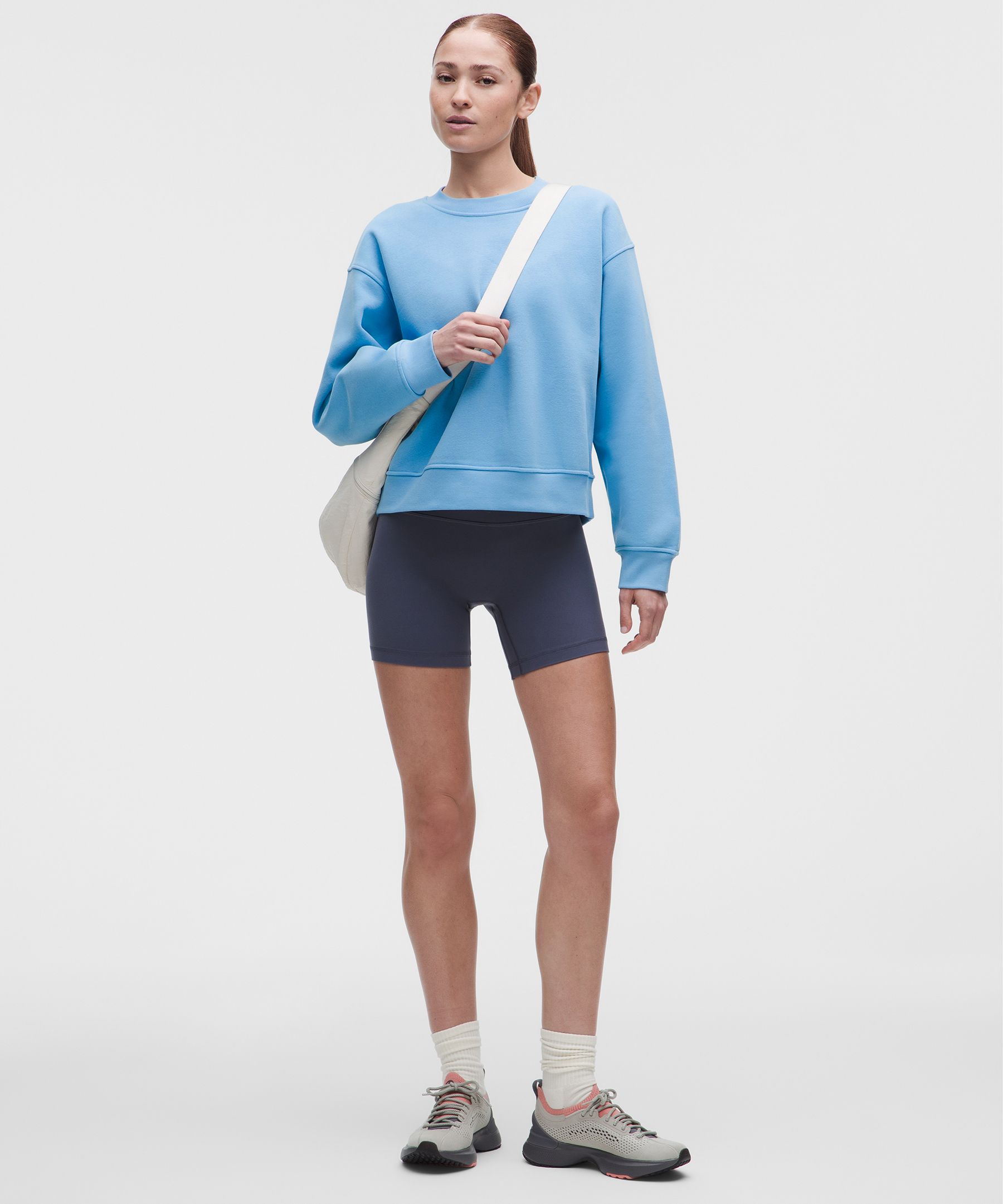 Chandail col rond Steady State en SuperLoft pour femmes