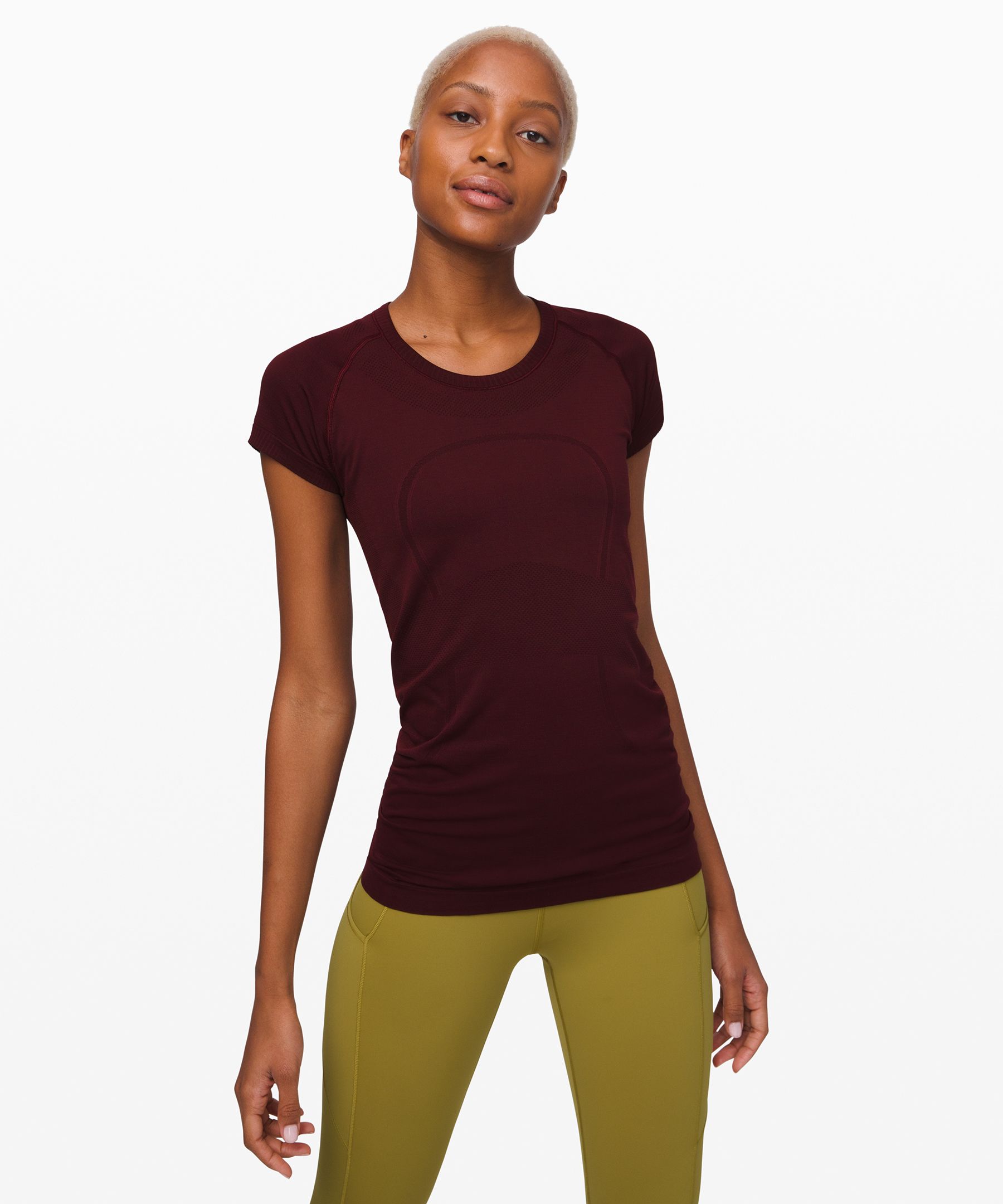 Lululemon Swiftly Tech Short Sleeve Crew In Brown ModeSens