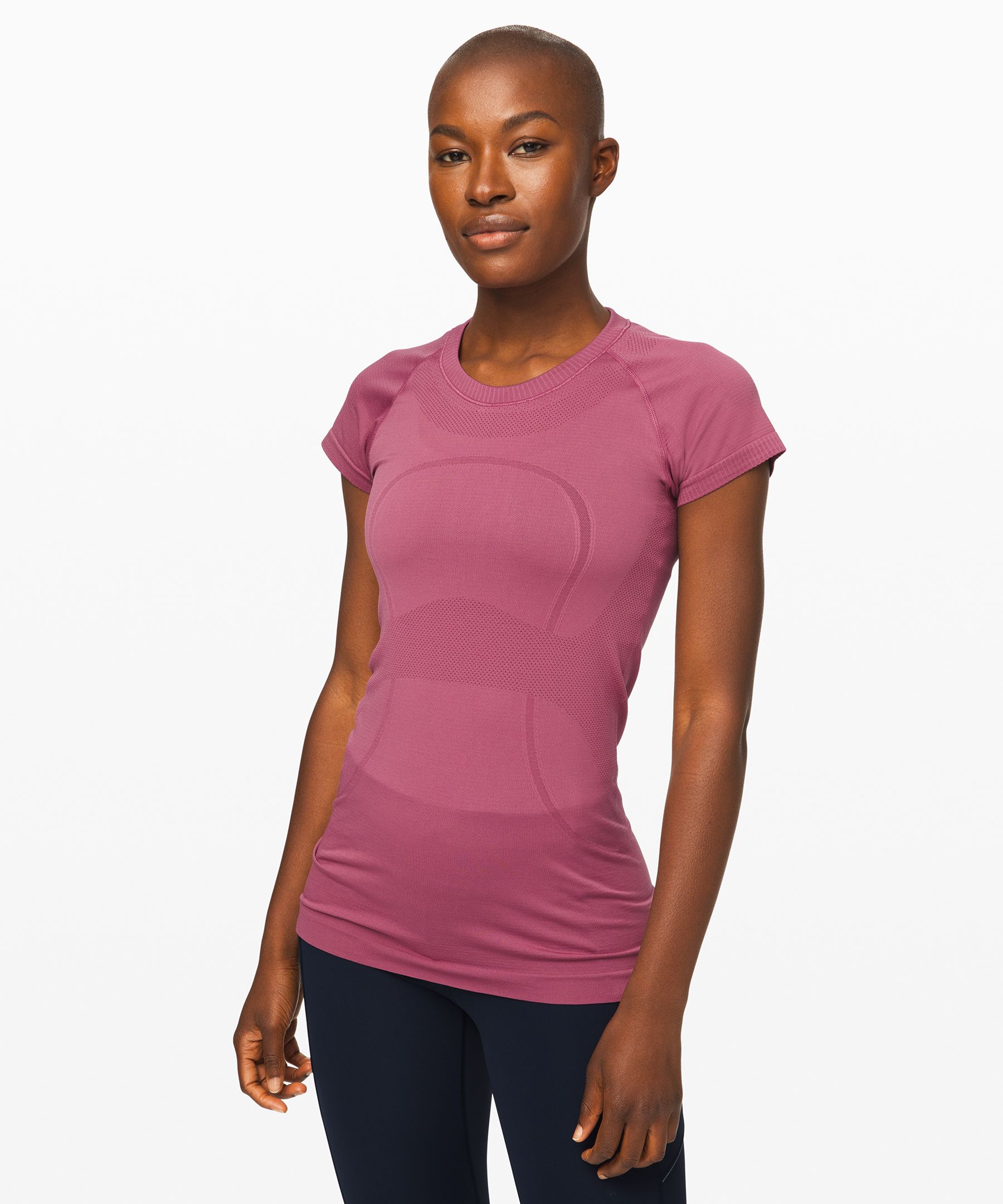 lululemon swiftly tech long sleeve pink