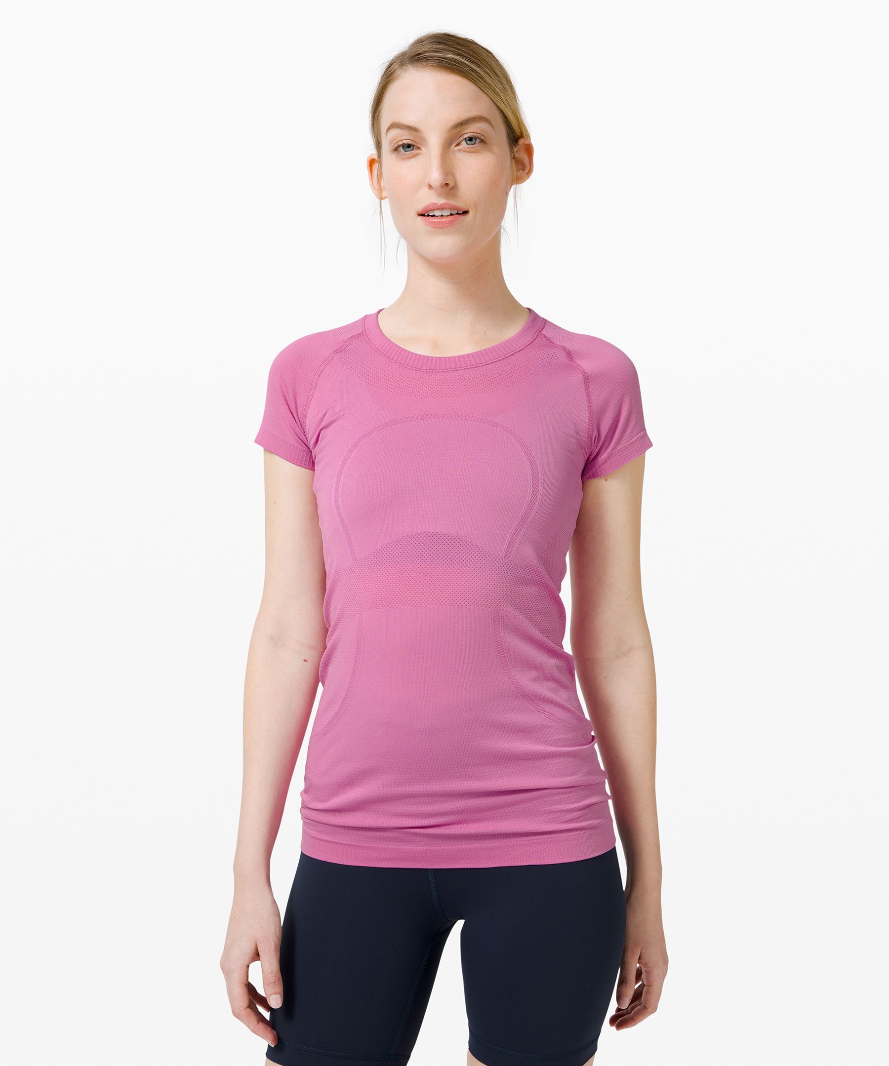 lululemon swiftly tech long sleeve pink