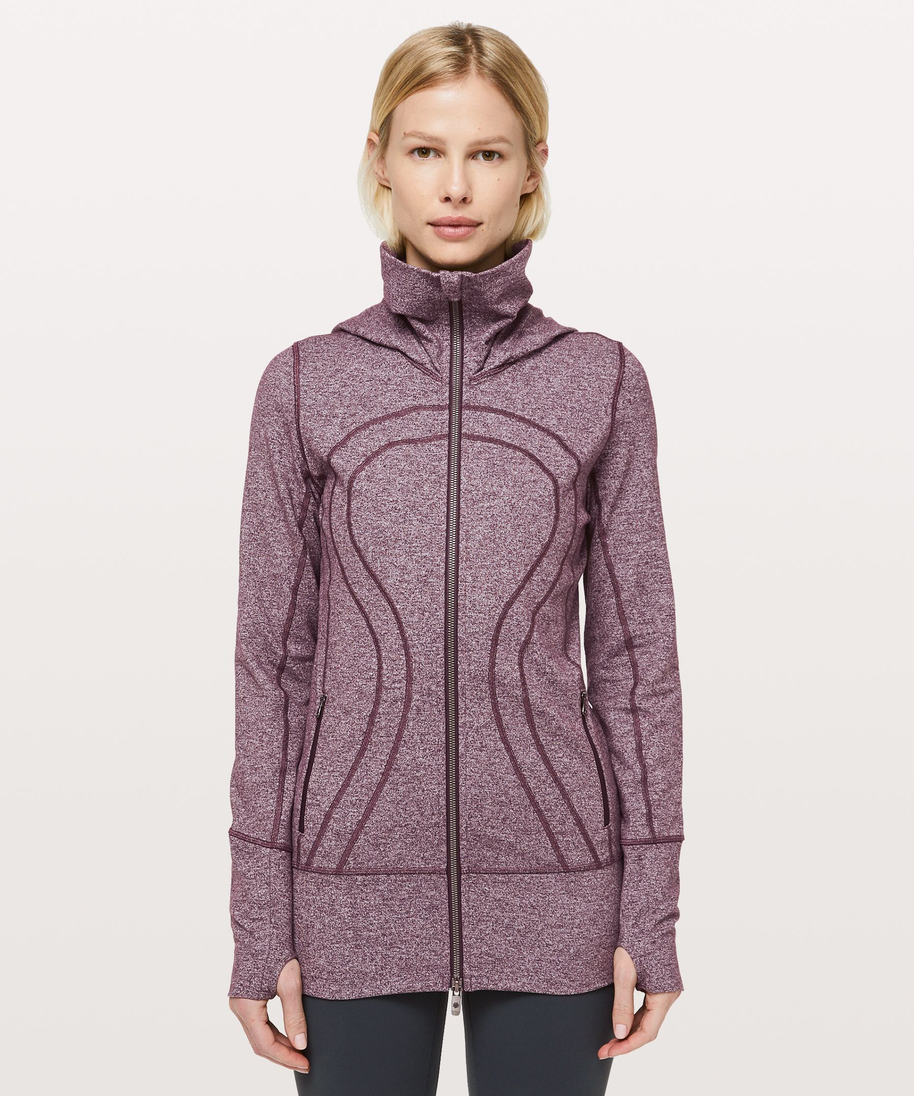 Lululemon Stride Jacket Ii *online Only In Burgundy