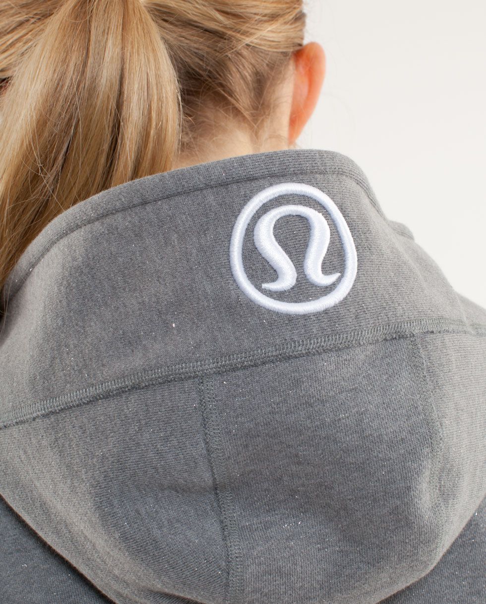 Lululemon Scuba Hoodie Heather Blurred Gray/ Blur Gray NWT Size 4 