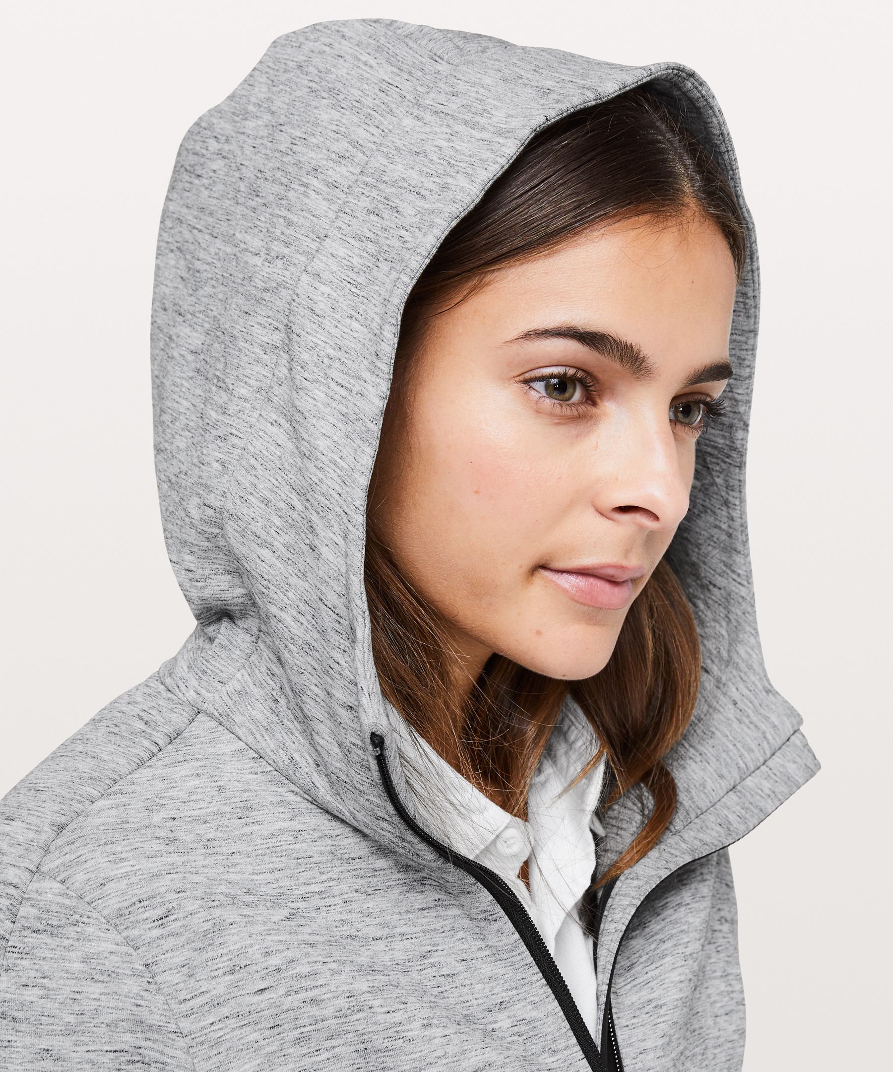 Lululemon Going Places Hooded Jacket - Heathered Inkwell - lulu fanatics