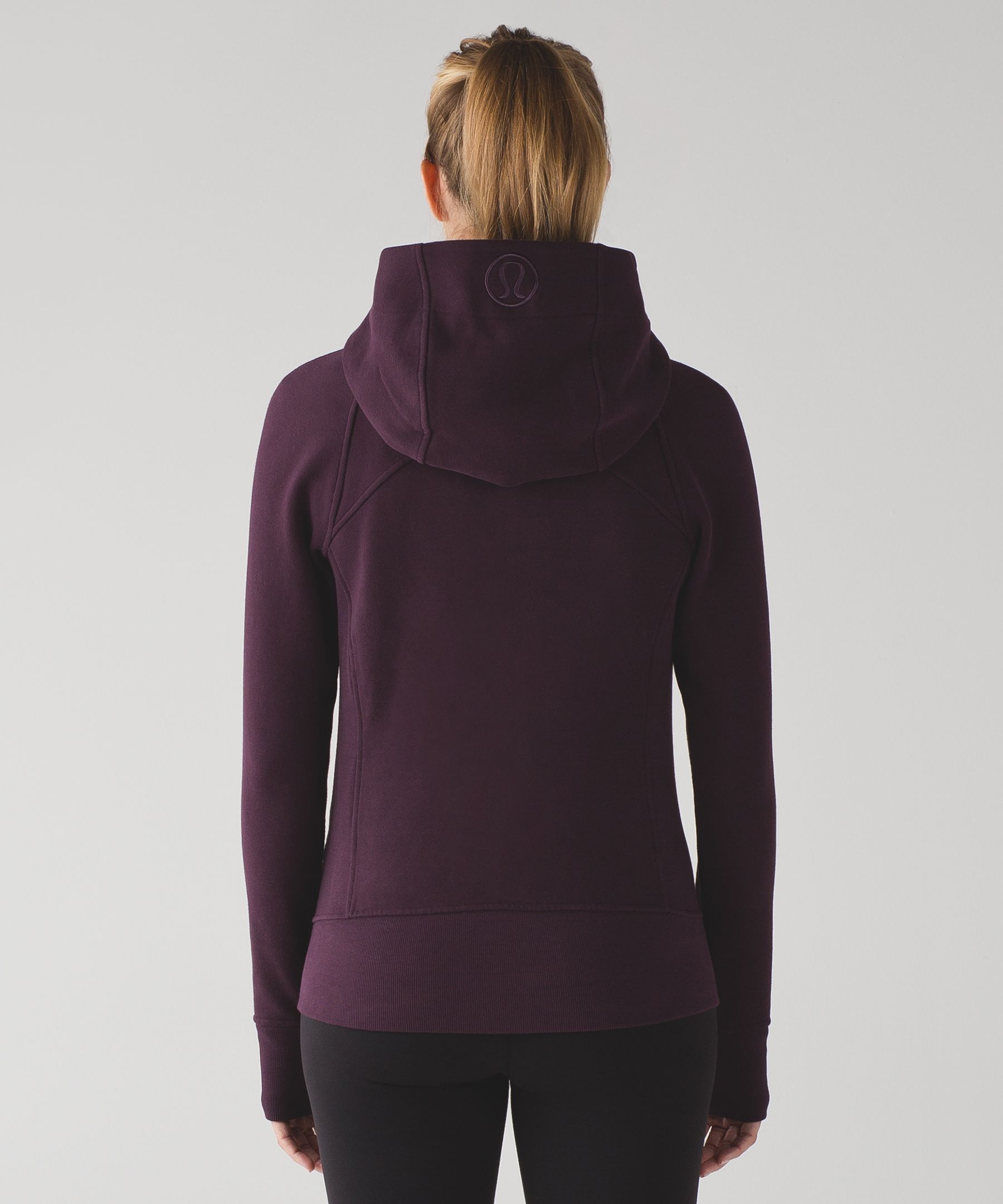 lululemon purple scuba hoodie