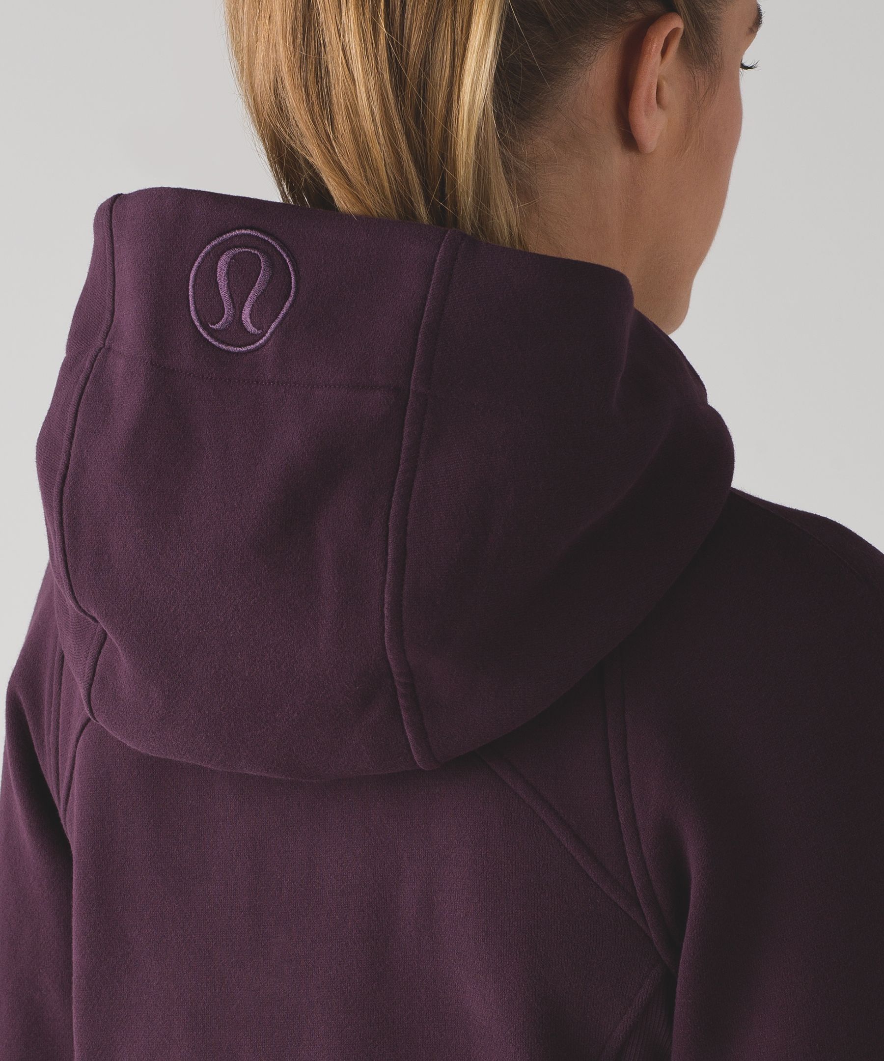 lululemon purple scuba hoodie