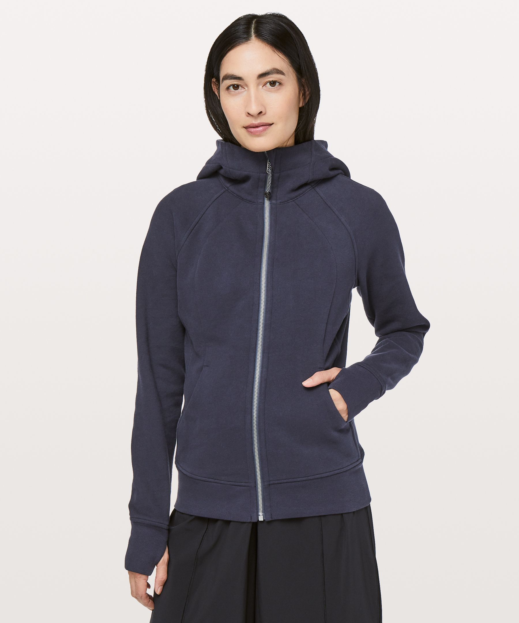 Lululemon Scuba Hoodie *light Cotton Fleece In Green