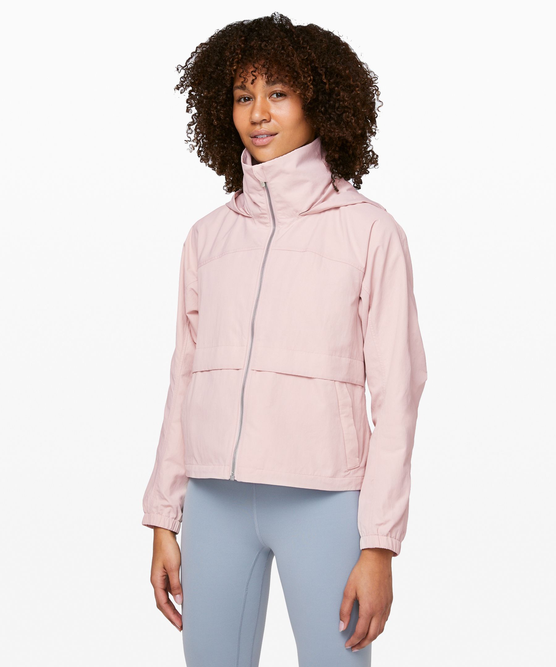 Lululemon Effortless Jacket In Pink Bliss
