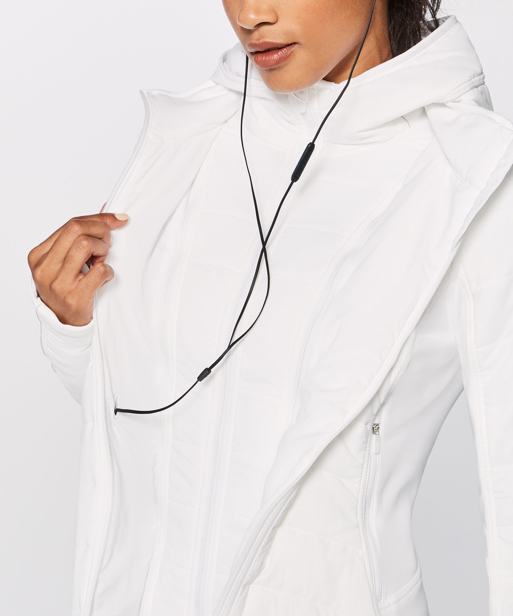 lululemon extra mile jacket white