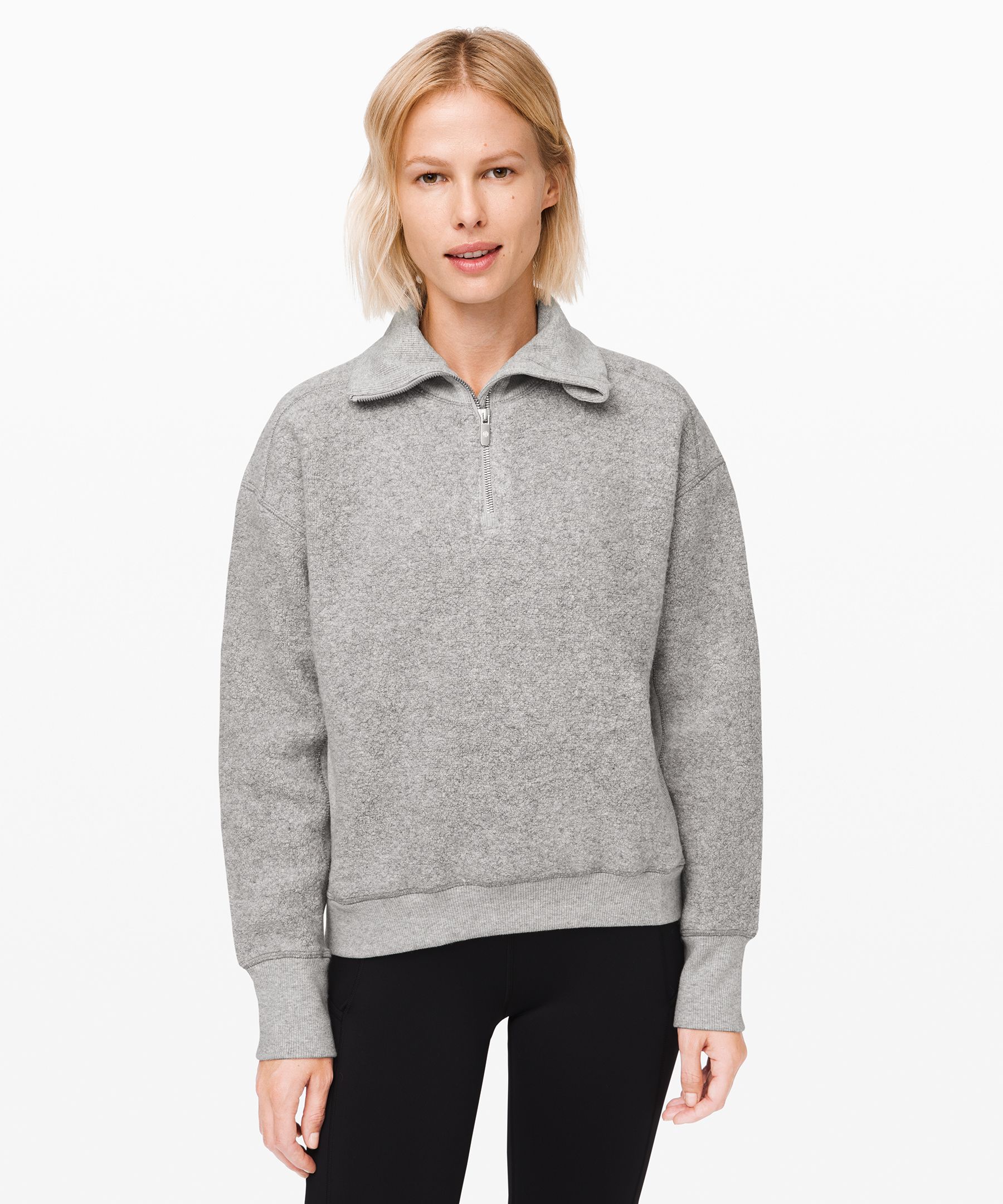 Up To 56% Off on Womens Sweatshirt Half Zip Co