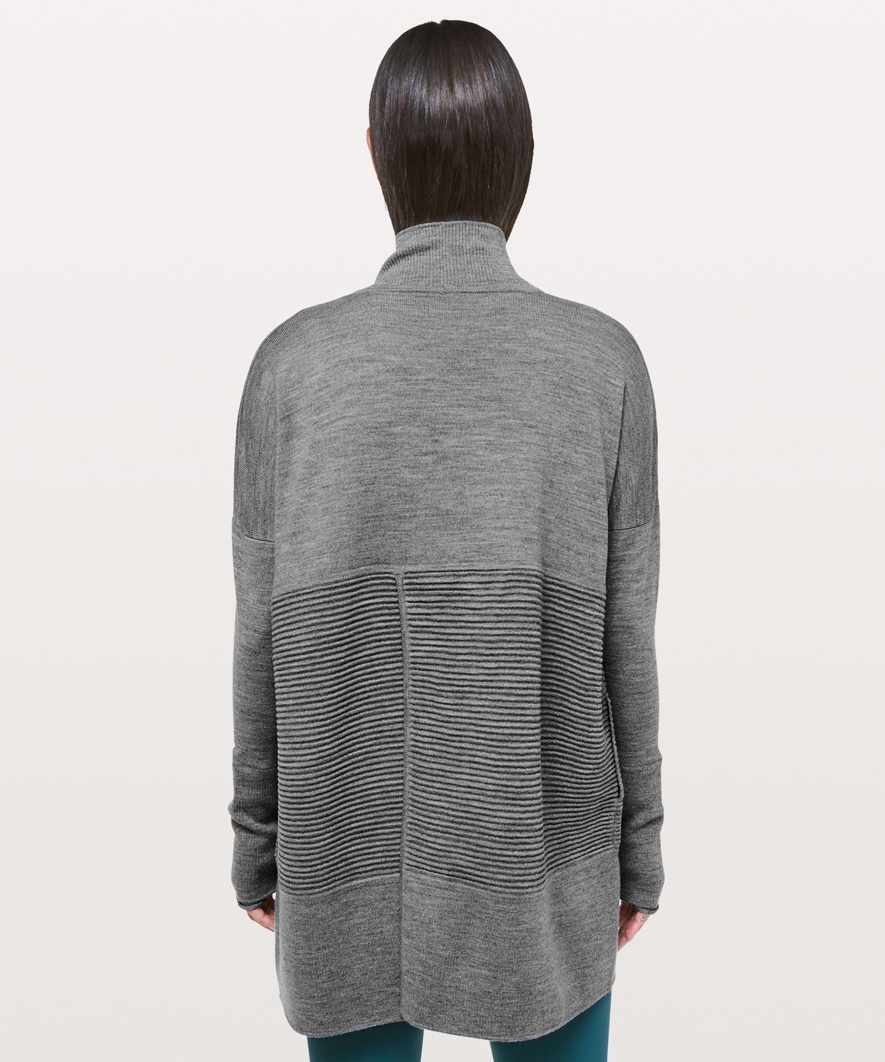 lululemon grey cardigan