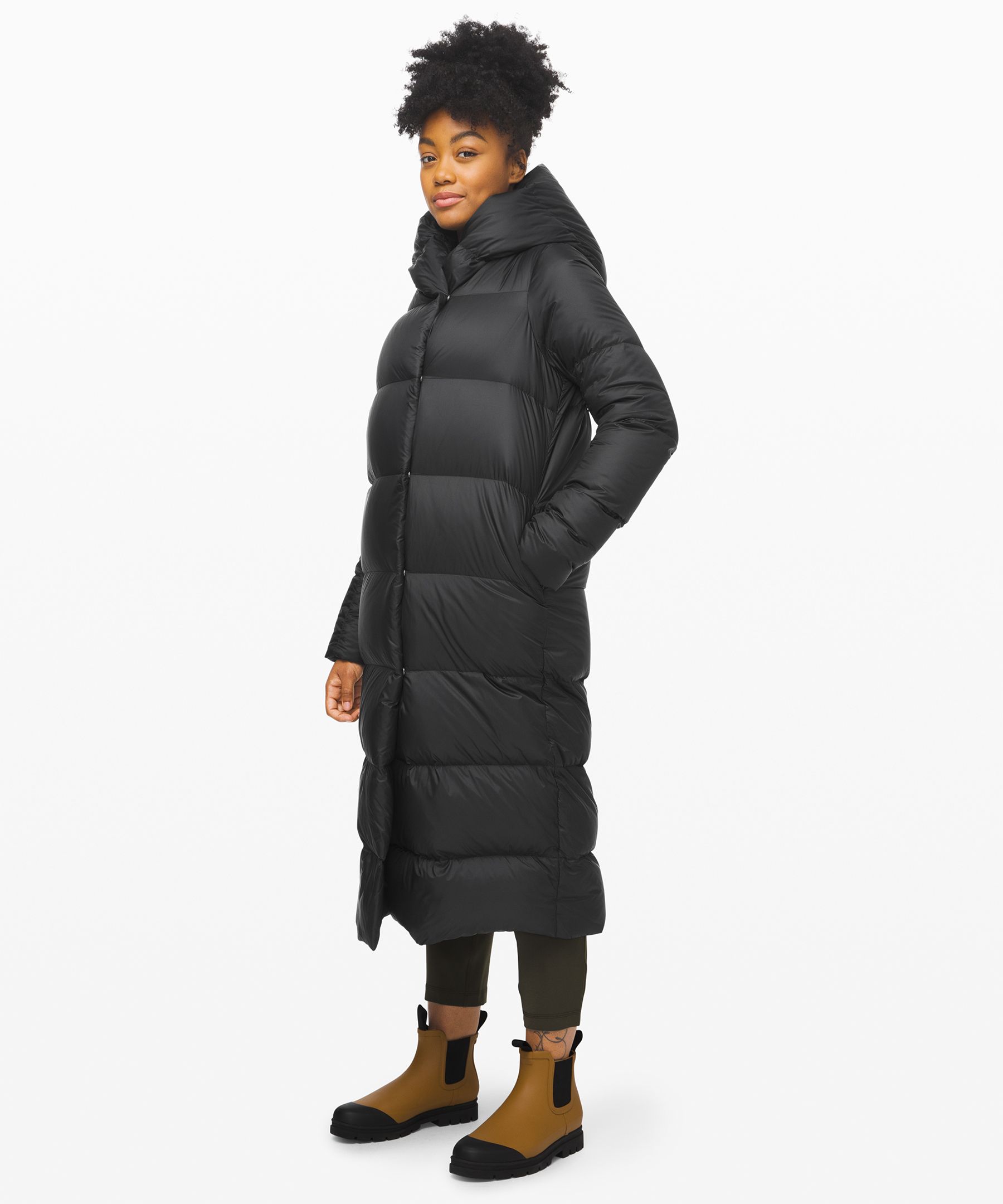 lululemon cloudscape wrap long down winter coat