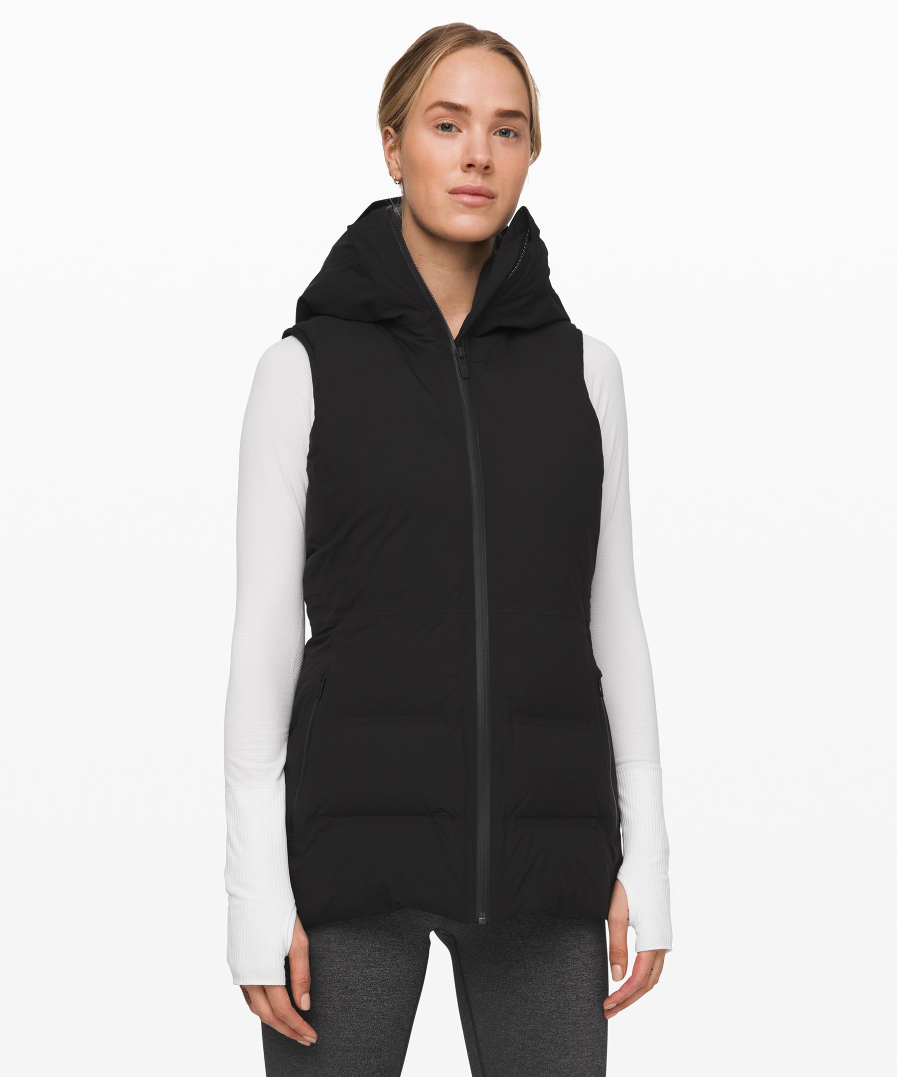 lululemon vest with hood