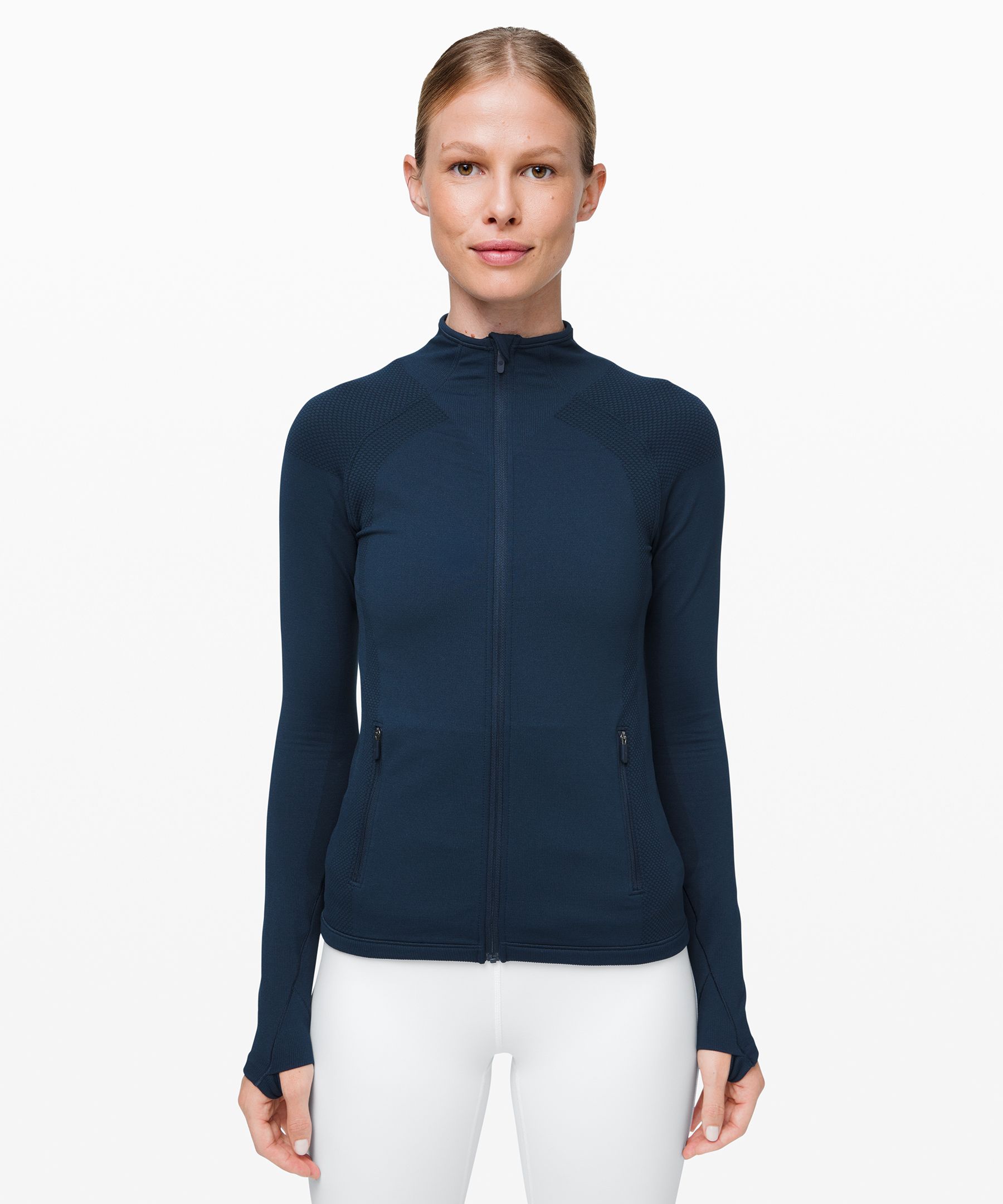 Lululemon For The Chill Of It Jacket In True Navy
