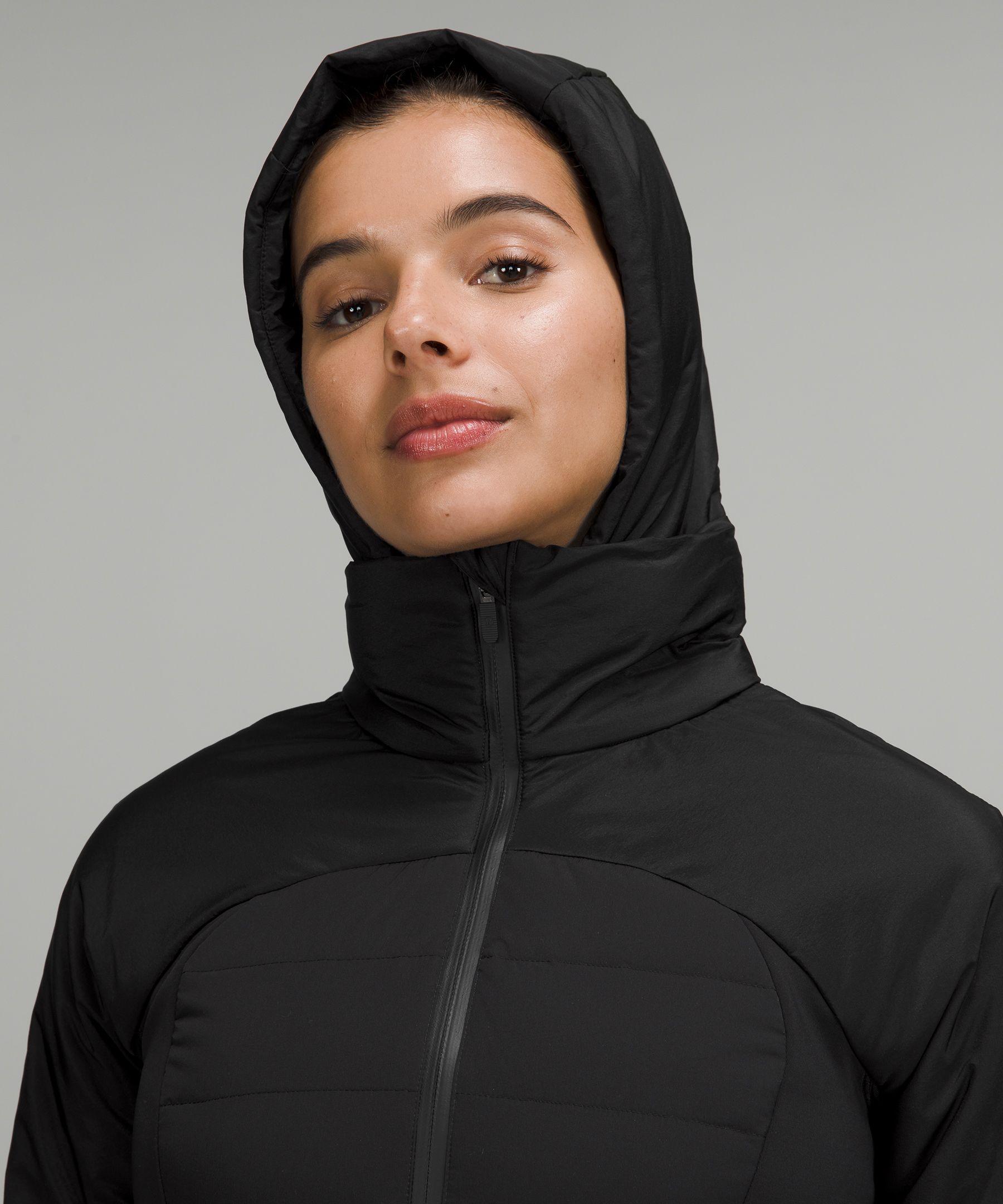 LULULEMON WOMEN'S DOWN For It All Jacket Black UK Size 10, US size 6  £149.99 - PicClick UK
