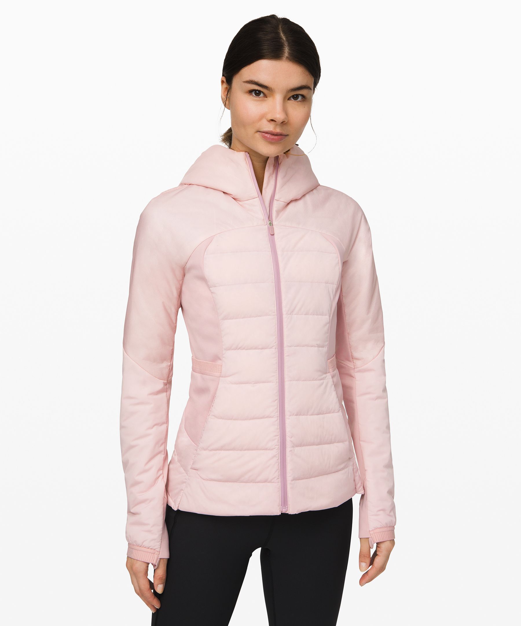 Lululemon Down For It All Jacket In Pink