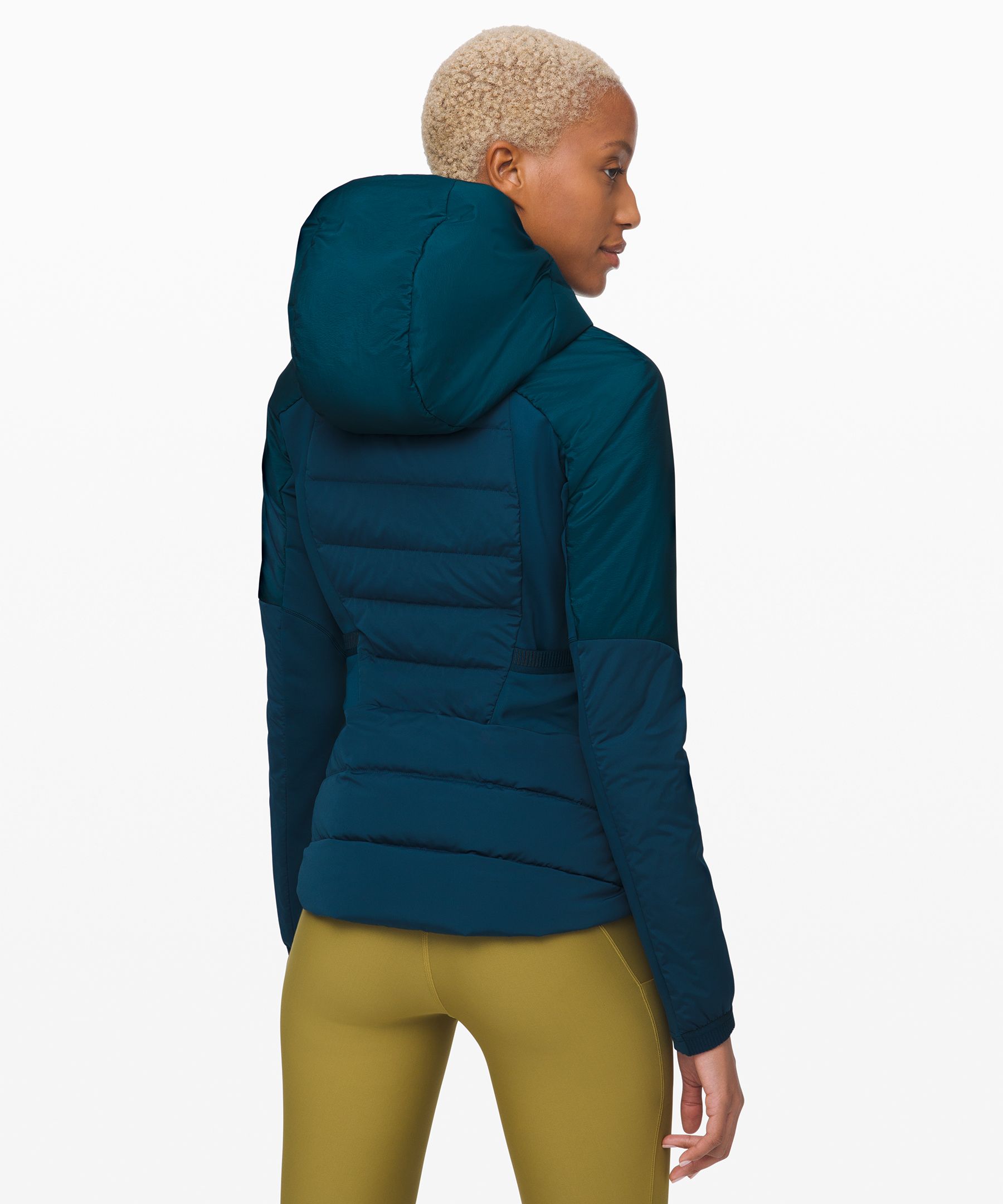 Lululemon Down For It All Jacket - Dark Adobe - lulu fanatics