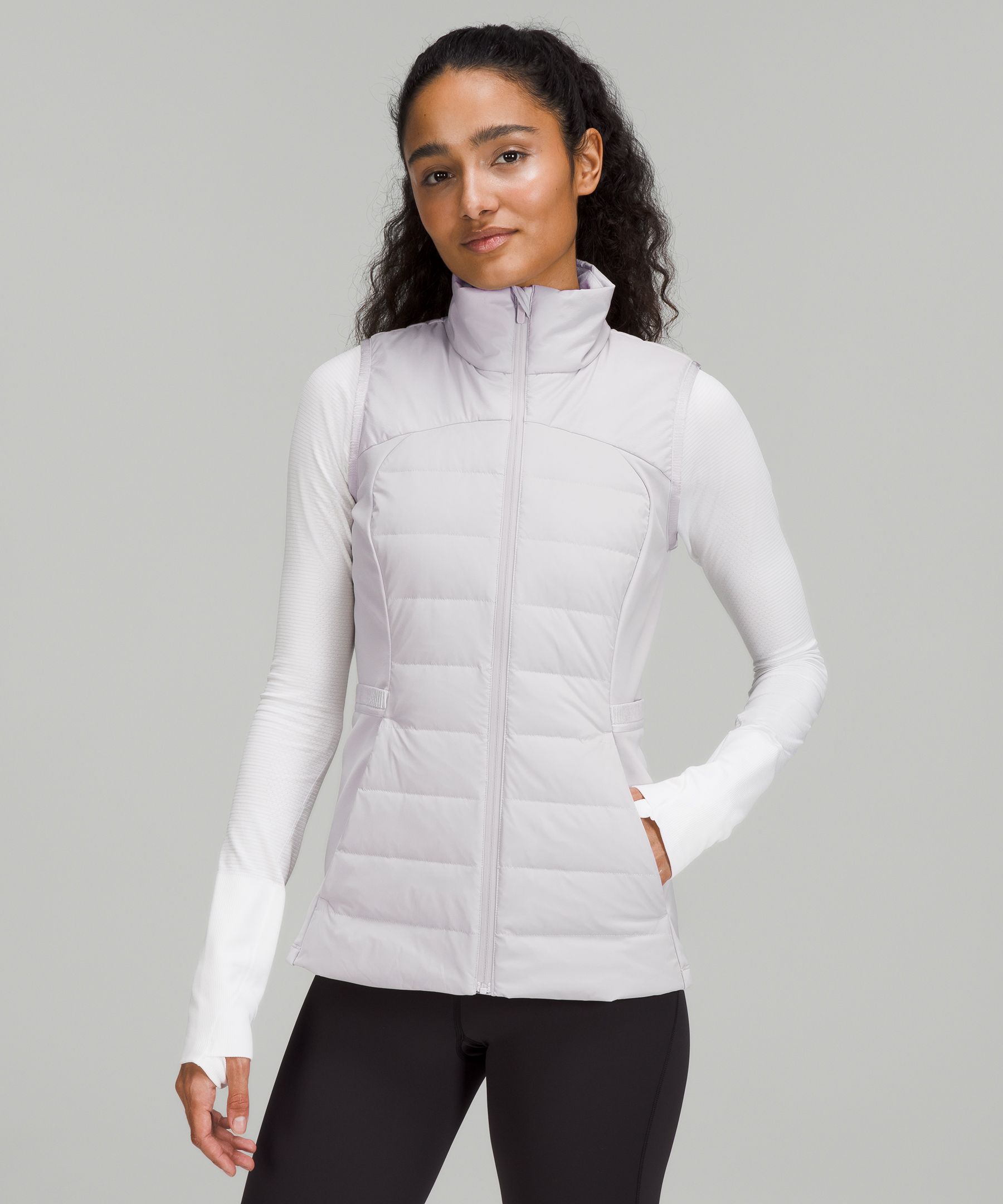 Lululemon Down For It All Jacket - Dark Chrome - lulu fanatics