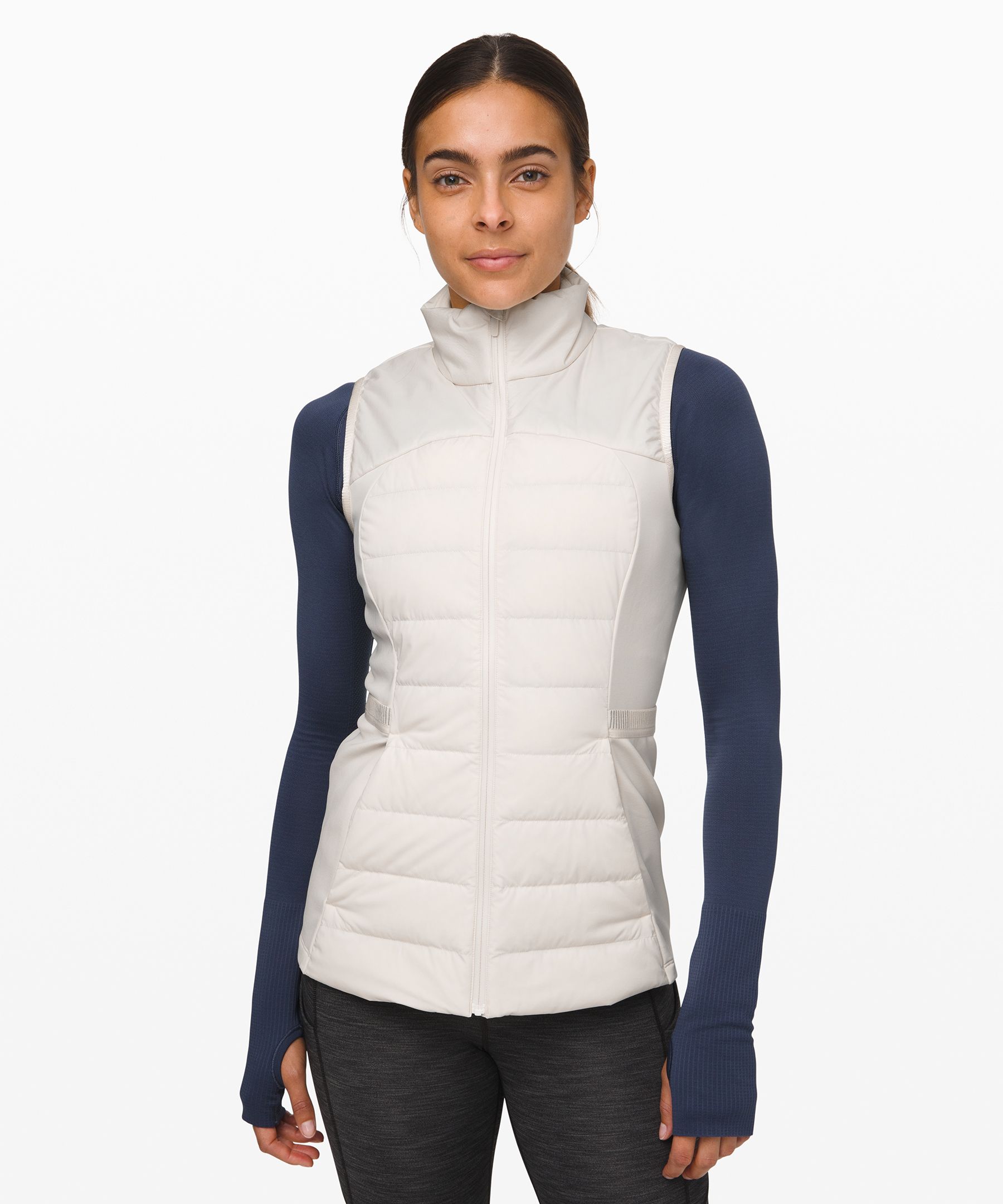 Lululemon Down For It All Vest In Light Ivory ModeSens