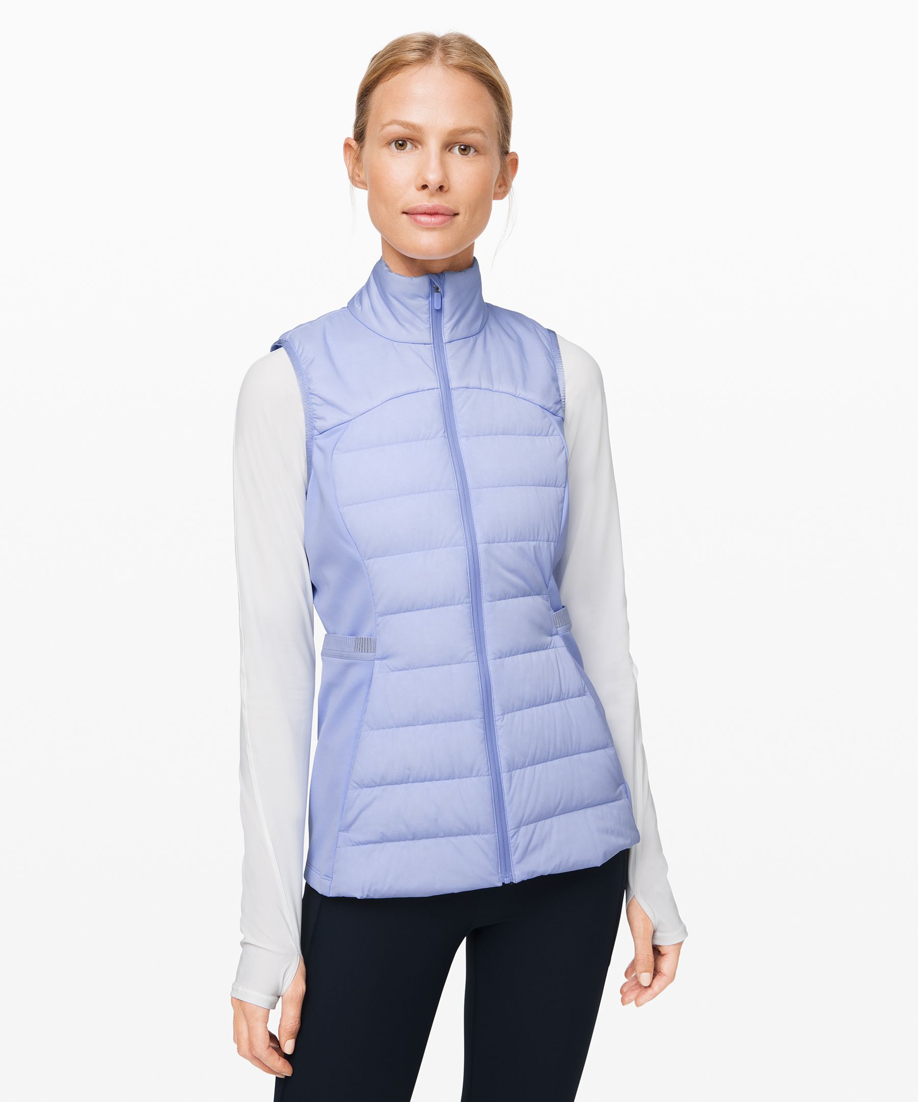 Lululemon Down For It All Vest In Lavender Dusk