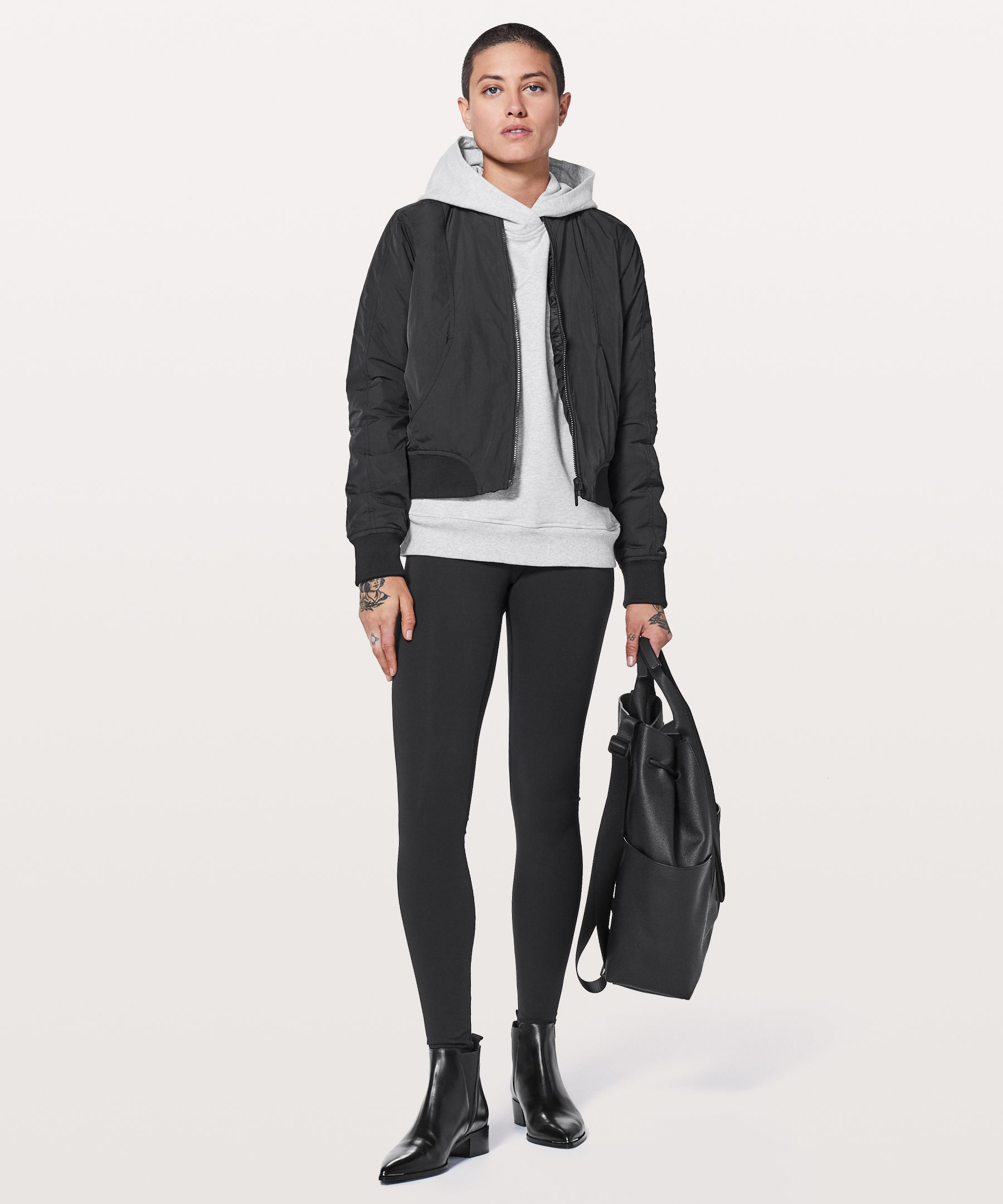 lululemon both ways bomber jacket