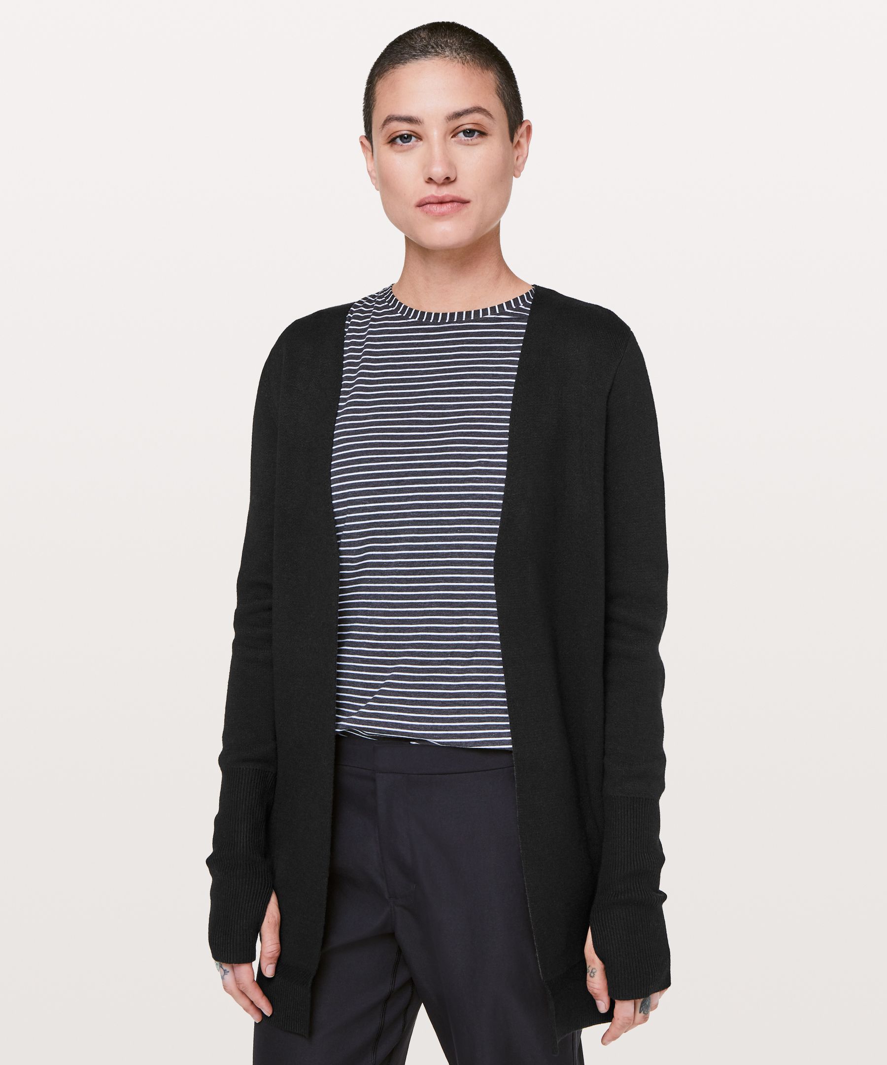 Lululemon black sweater sale