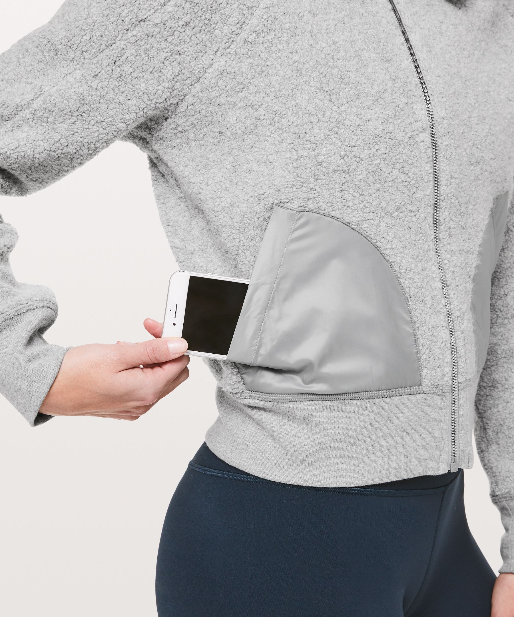 Lululemon's brand new sherpa jacket is already getting rave reviews