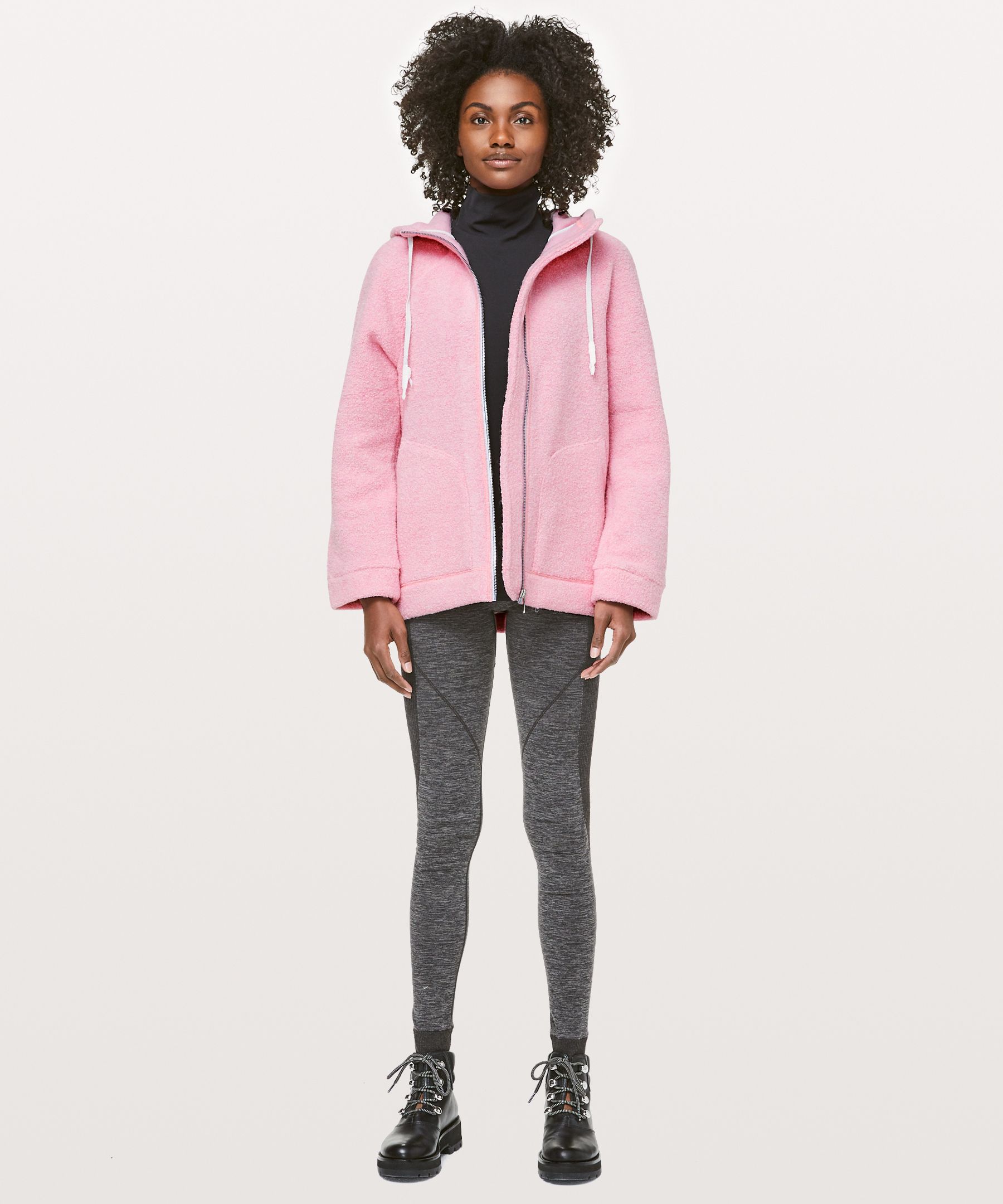 Lululemon sherpa store hooded jacket