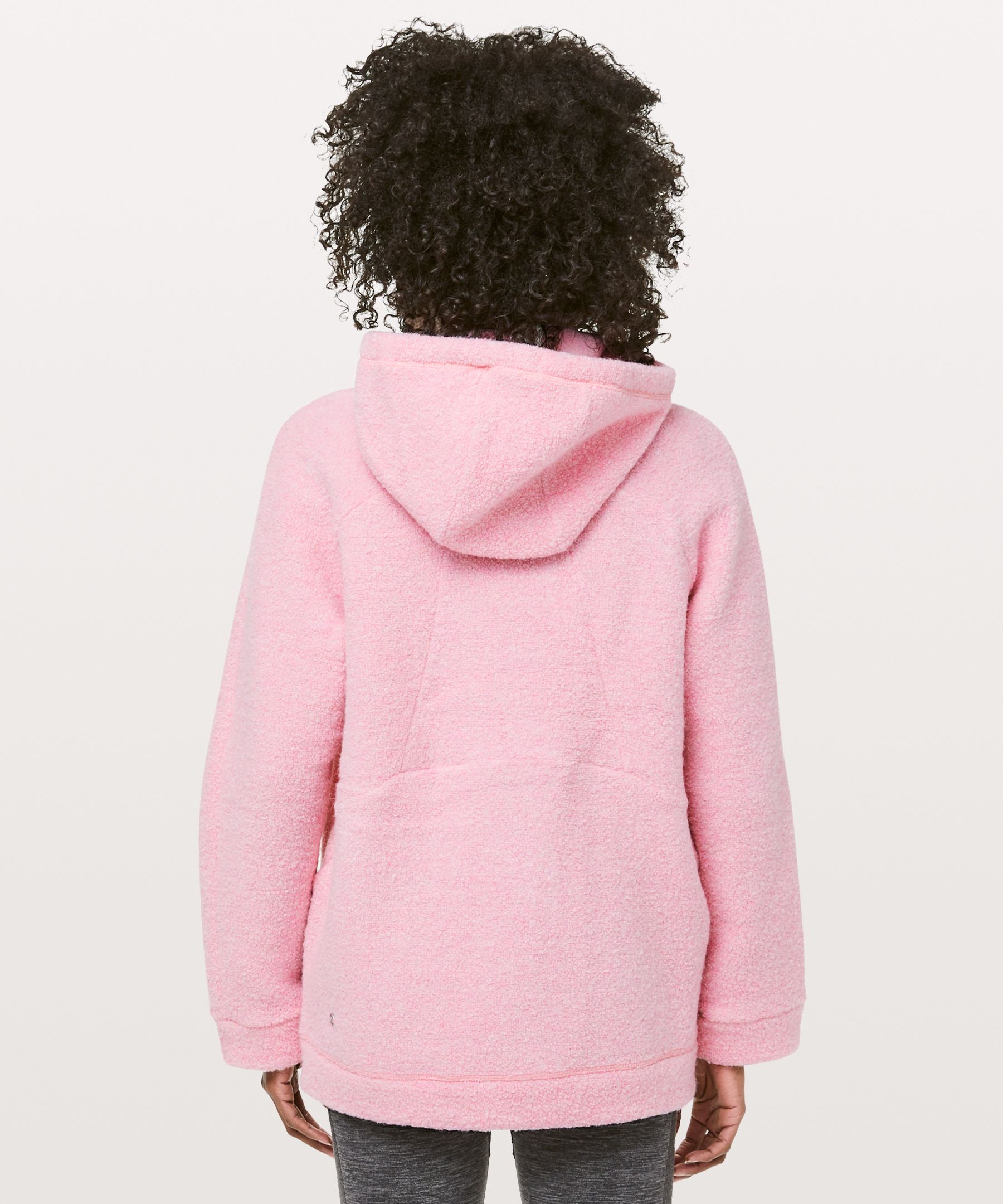 So sherpa store hooded jacket