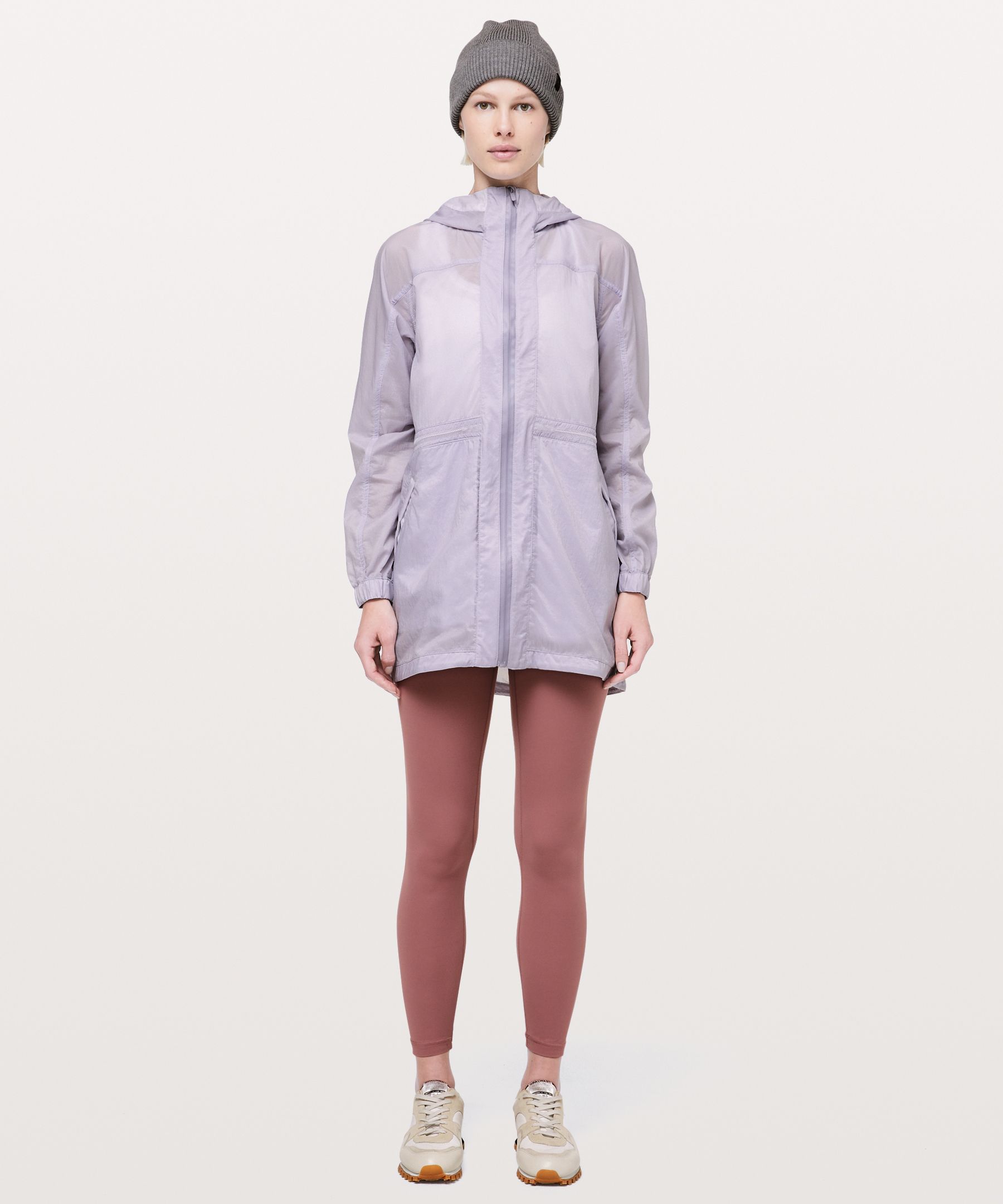 In the on sale clear jacket lululemon