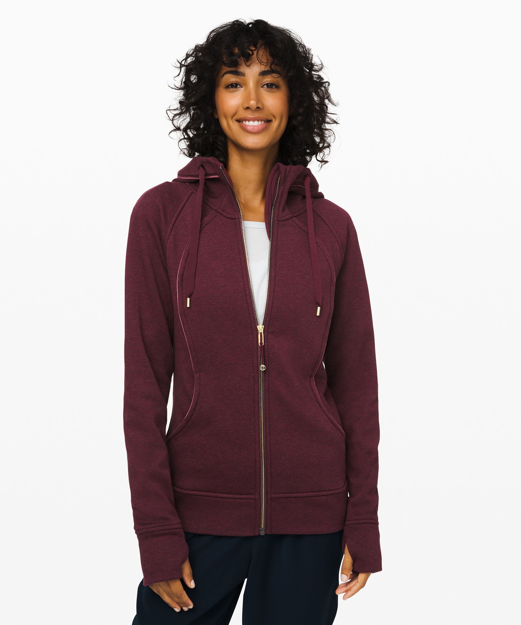 lululemon full zip hoodie