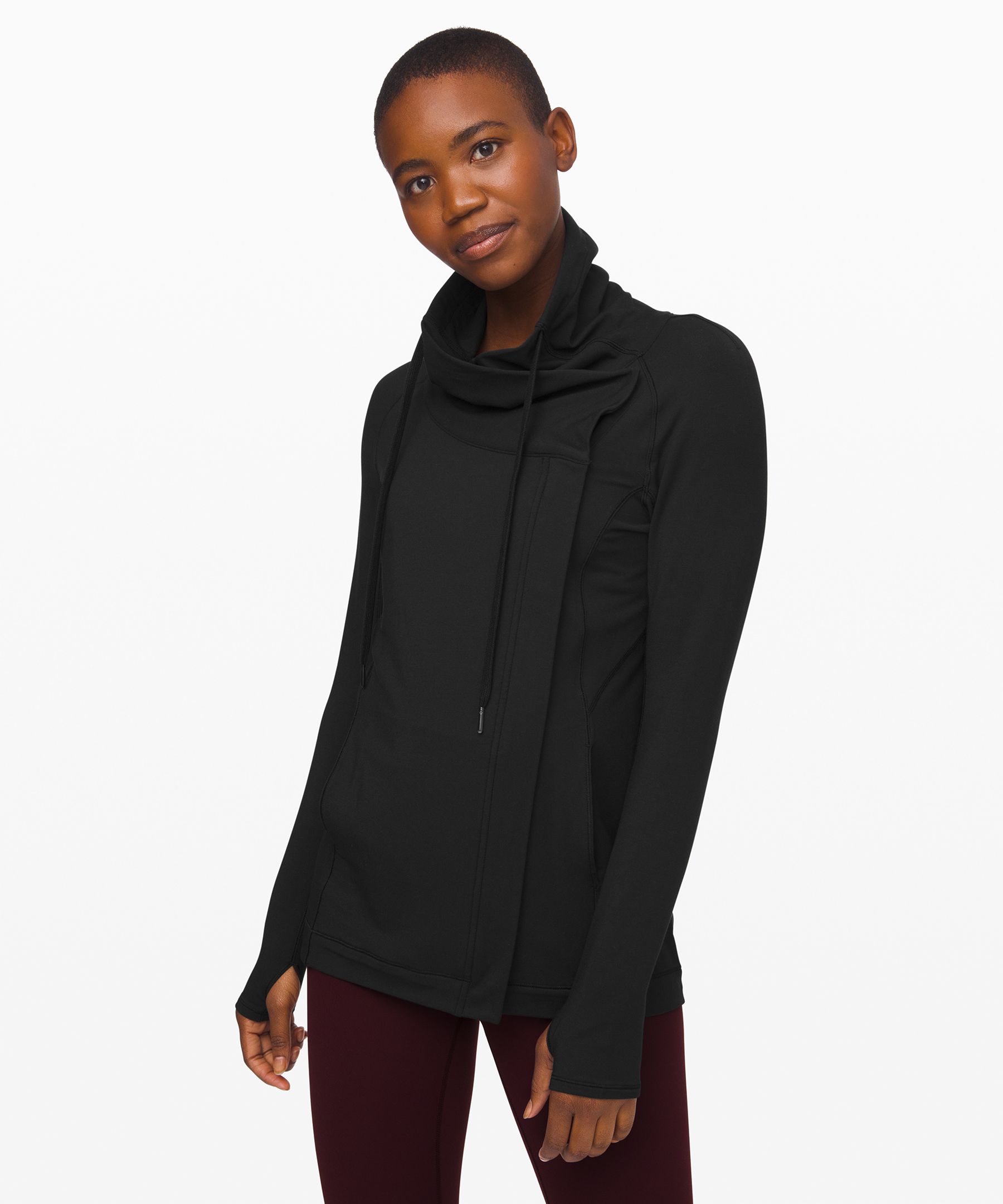 Lululemon Coast Easy Wrap In Black