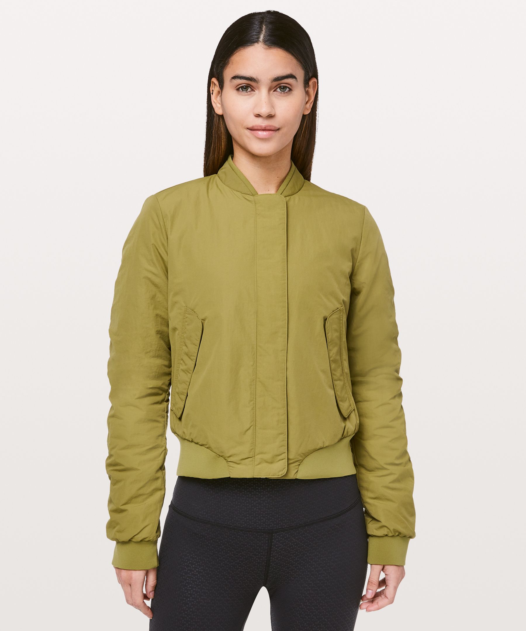 lululemon warm two ways bomber