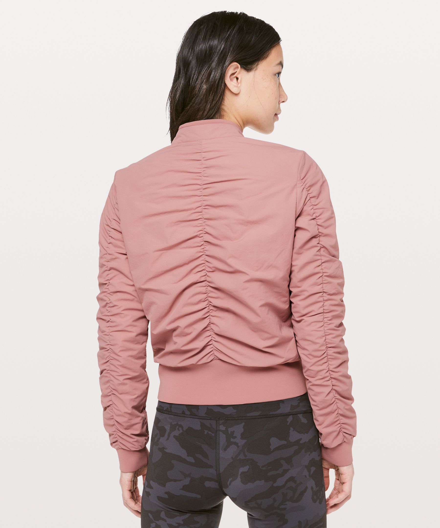 lululemon warm two ways bomber