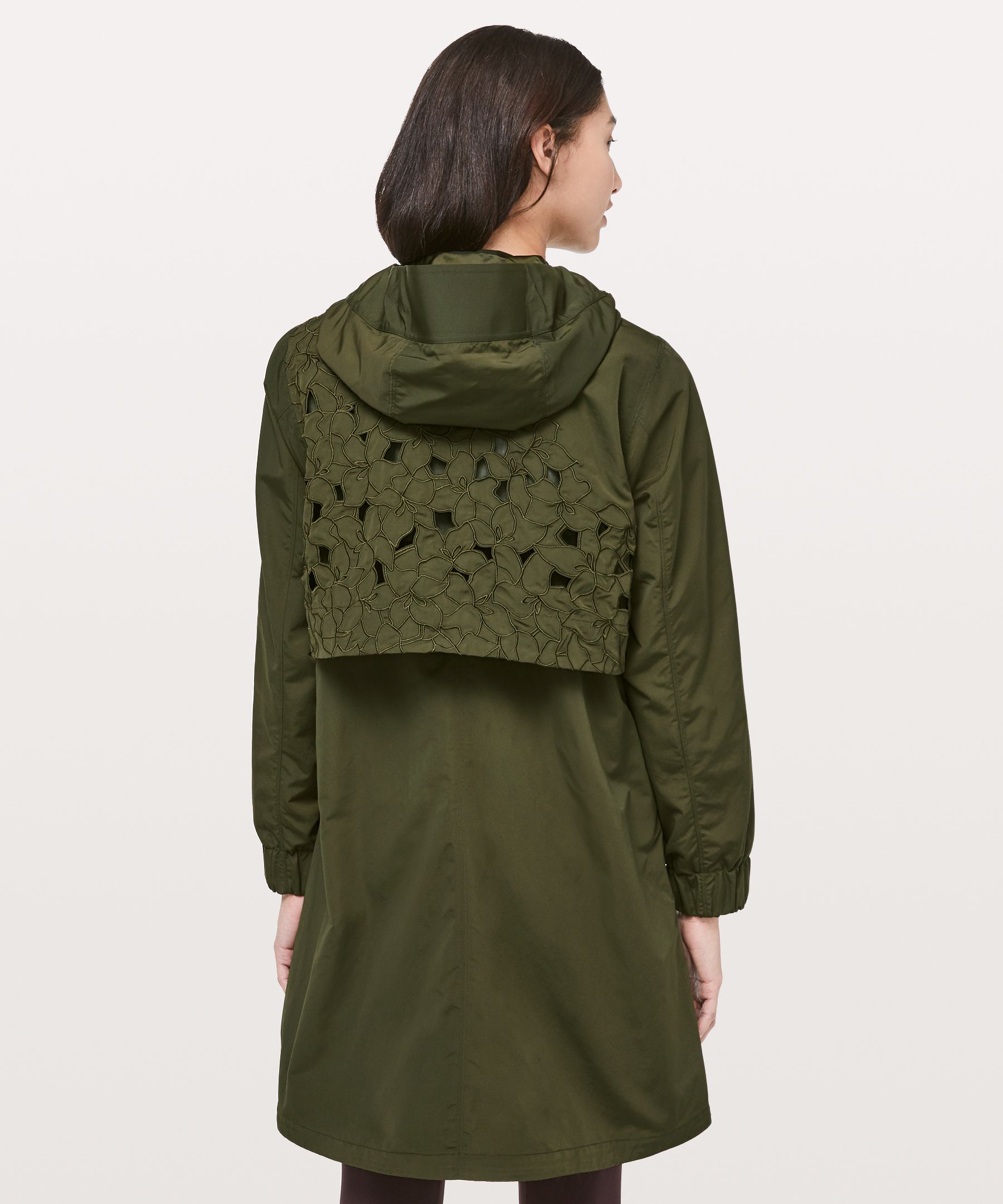 Lululemon graced with lace long jacket best sale