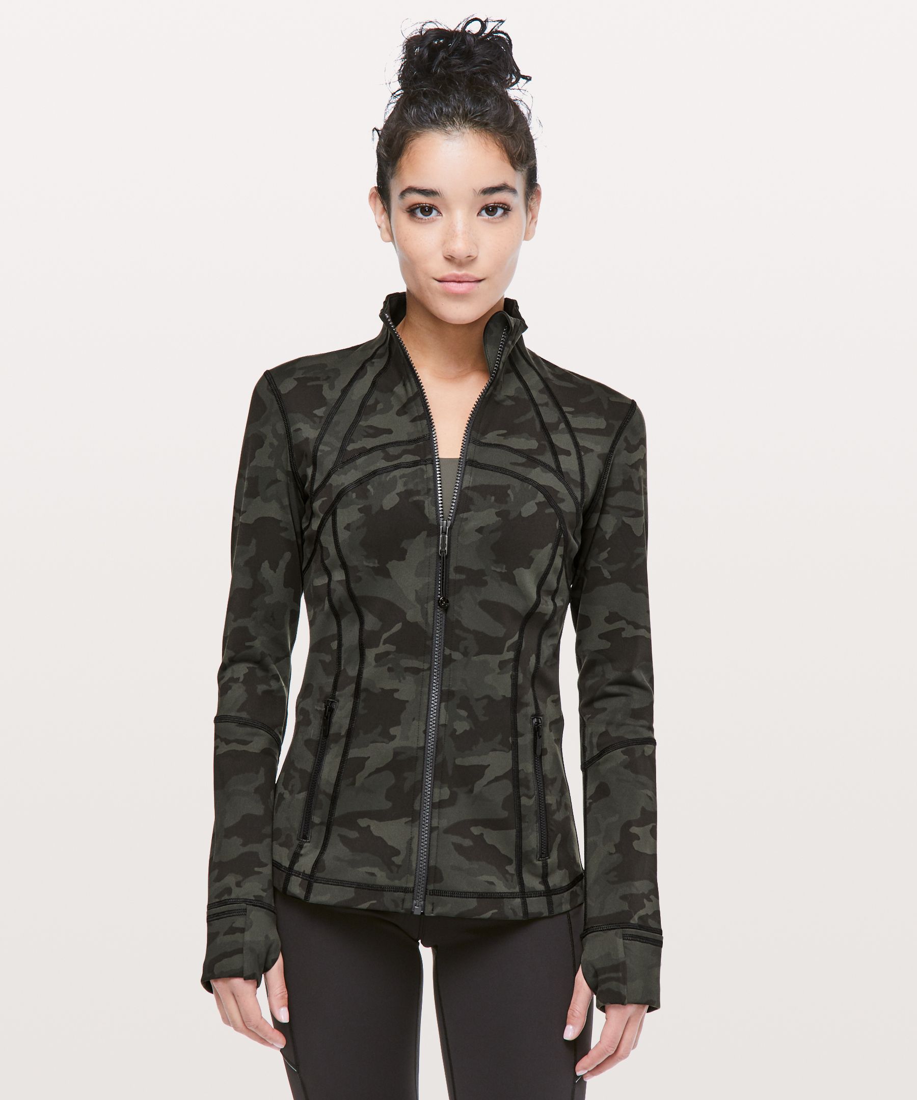 Black Define panelled performance jacket, lululemon