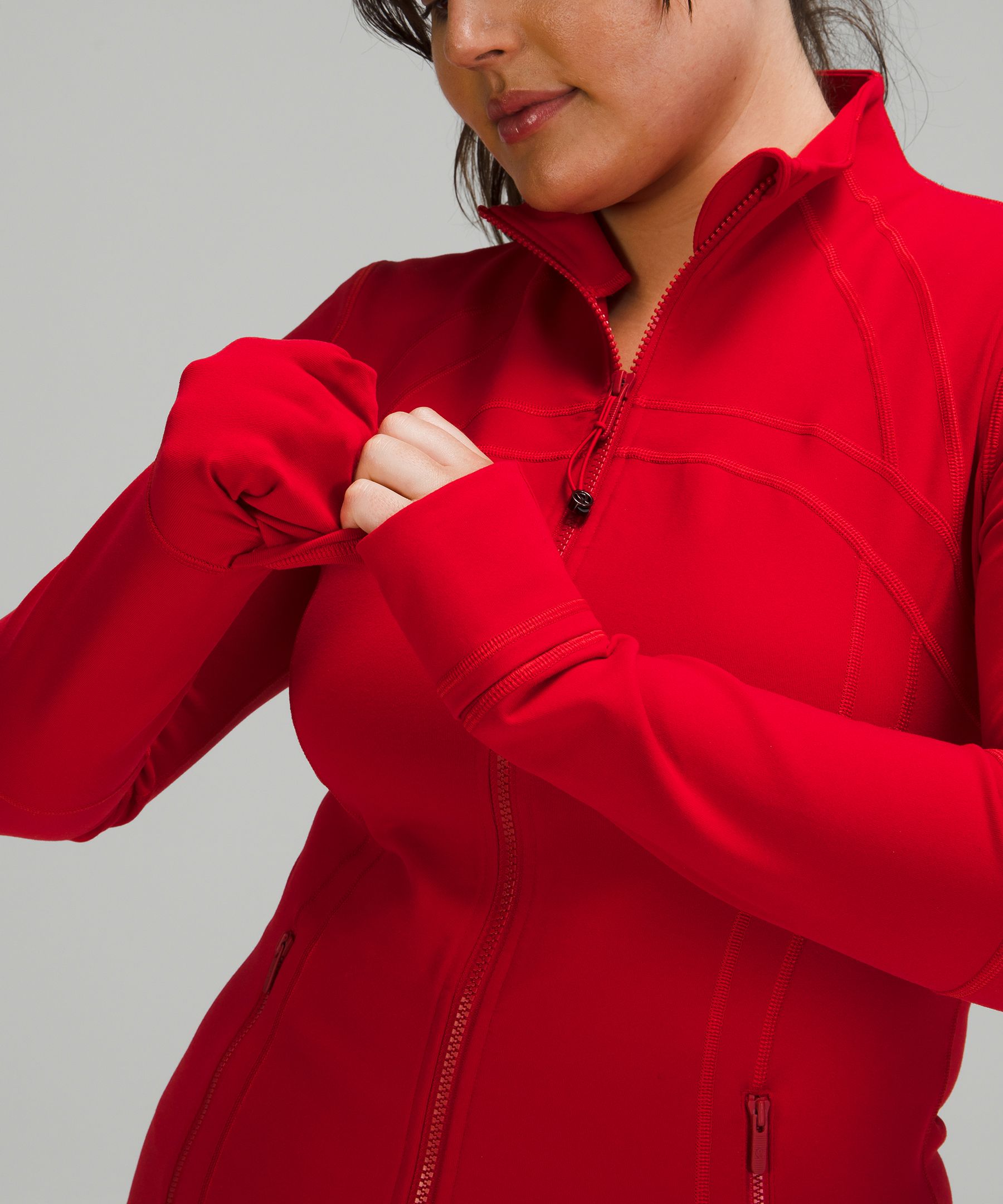 lululemon red define jacket