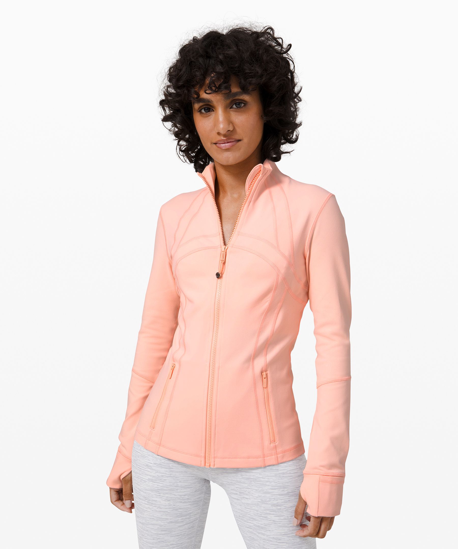 Lululemon Define Jacket In Orange