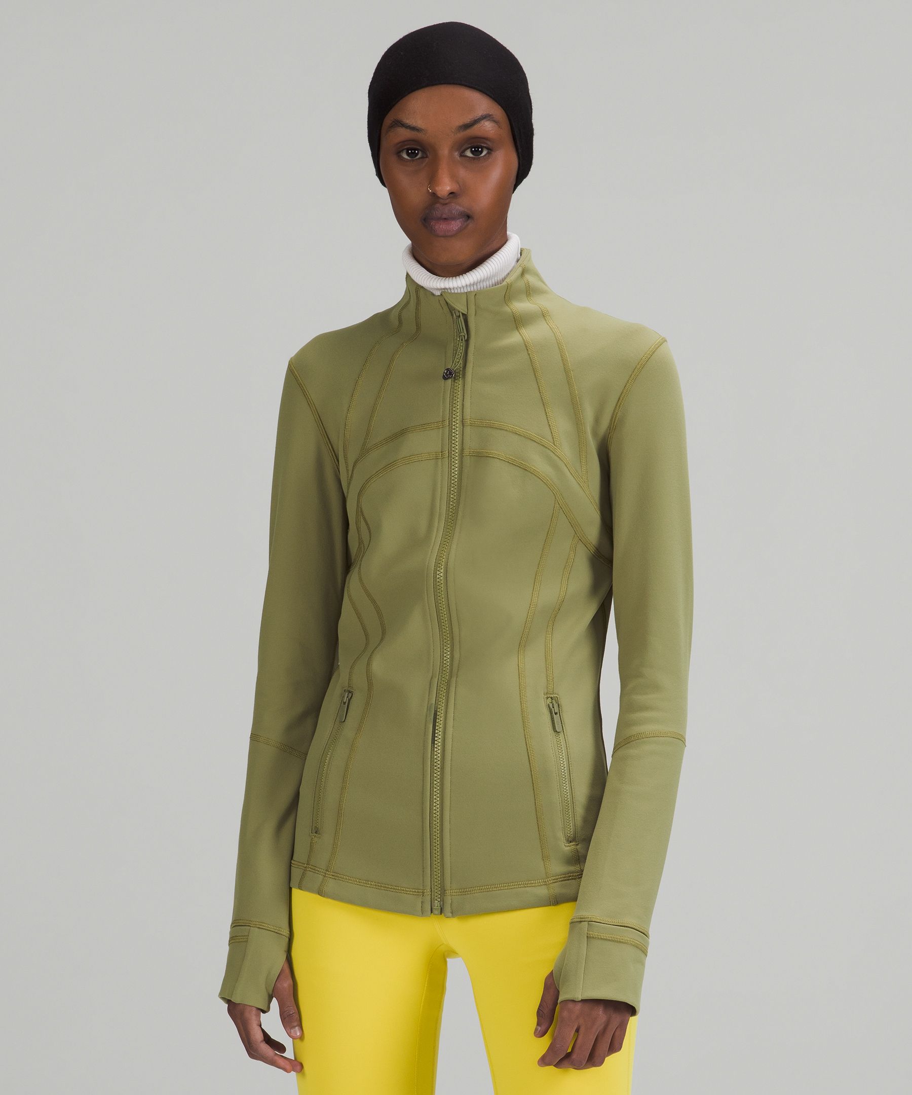 Lululemon Define Jacket Luon In Bronze Green