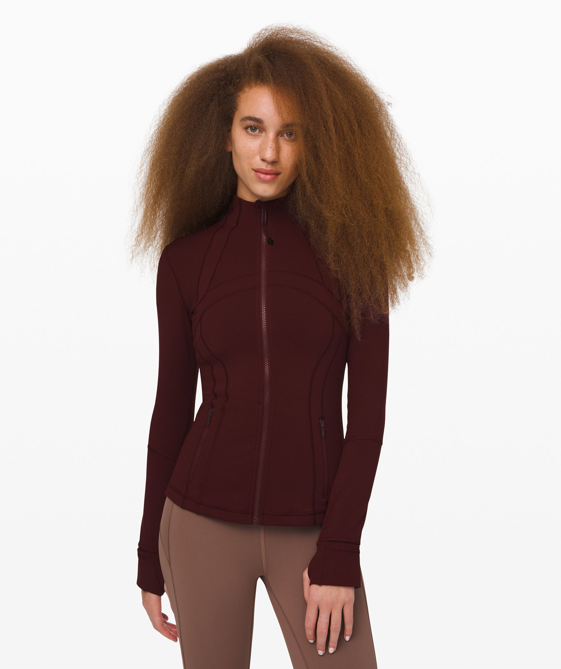 Lululemon Define Jacket In Garnet