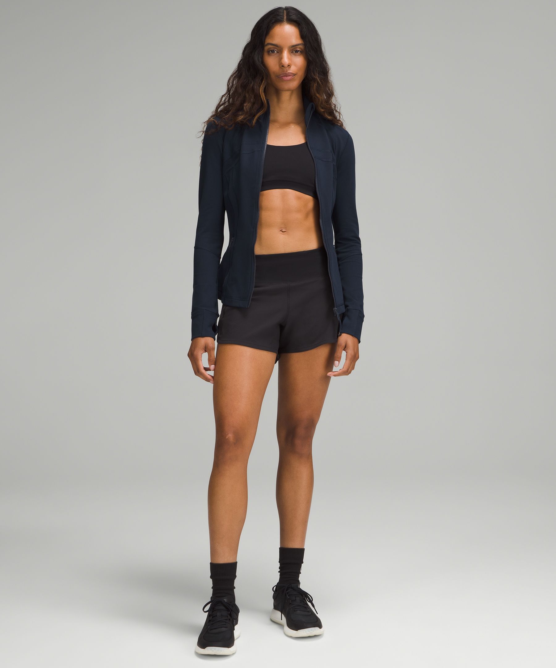 Jacket Lululemon Black size 8 US in Synthetic - 33588409