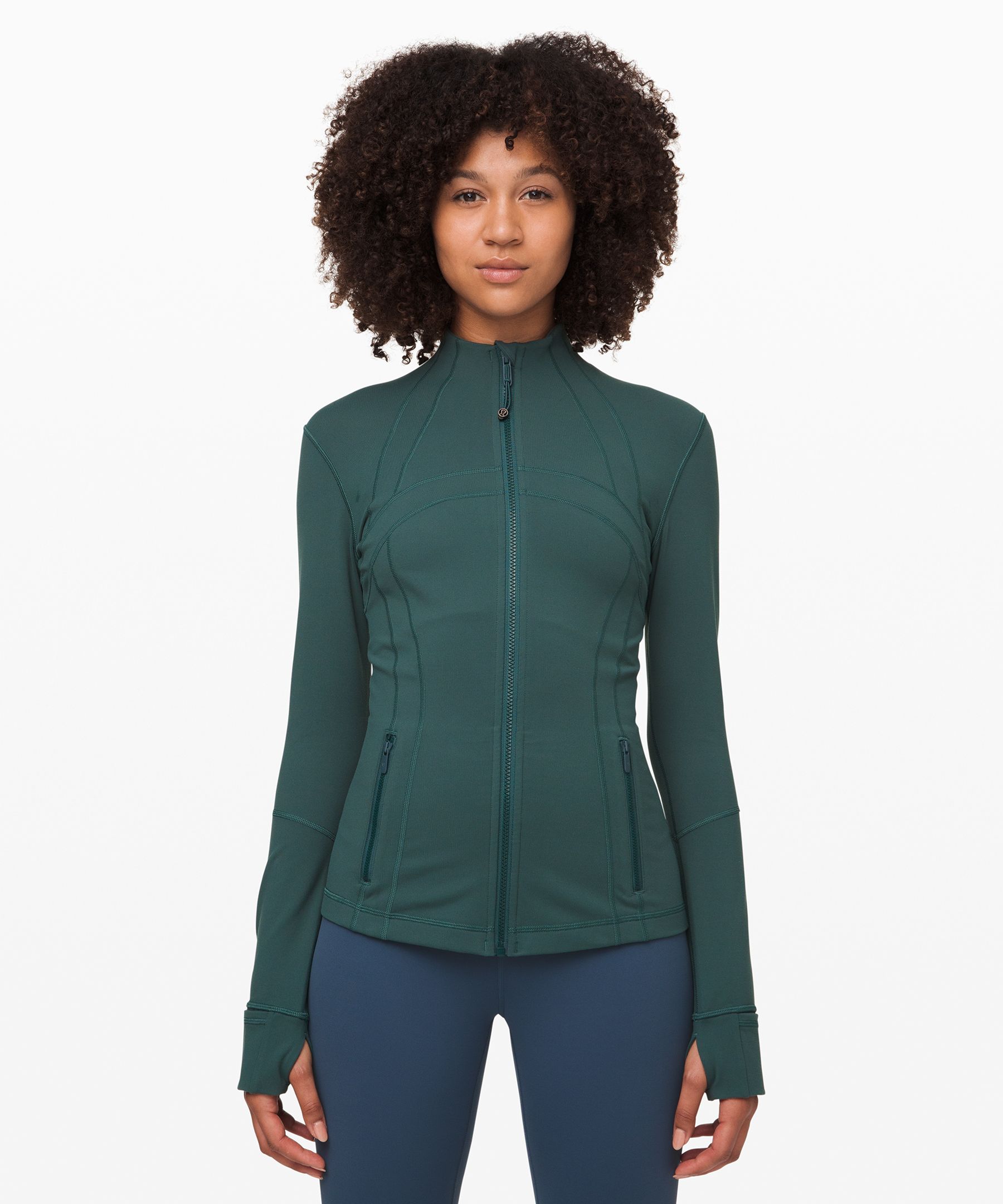 Lululemon Define Jacket In Teal Shadow