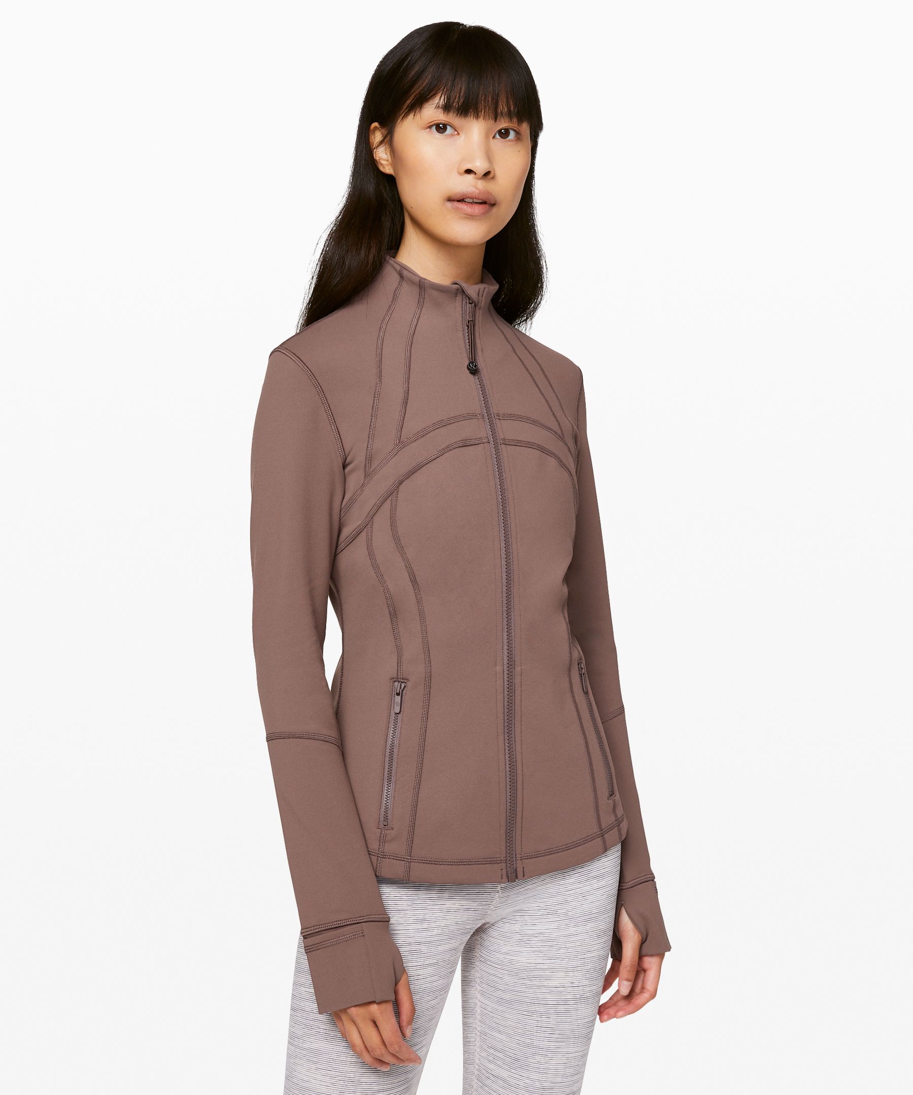 Lululemon Define Jacket In Cherry Taupe