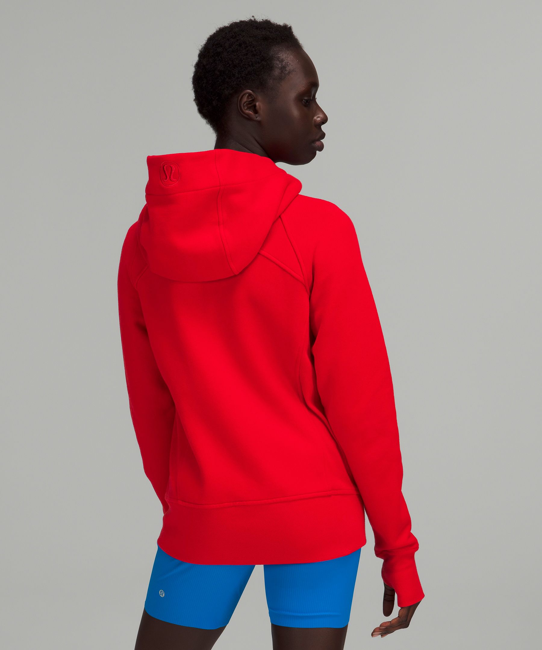 lululemon red scuba hoodie