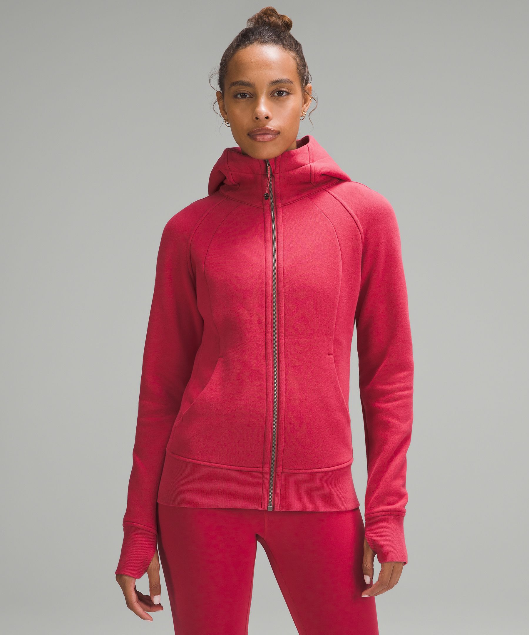 BUNDLE LULULEMON ATHLETICA Zip Smash Jacket Mens L Red & Gray WITH Lulu  Flask $19.99 - PicClick