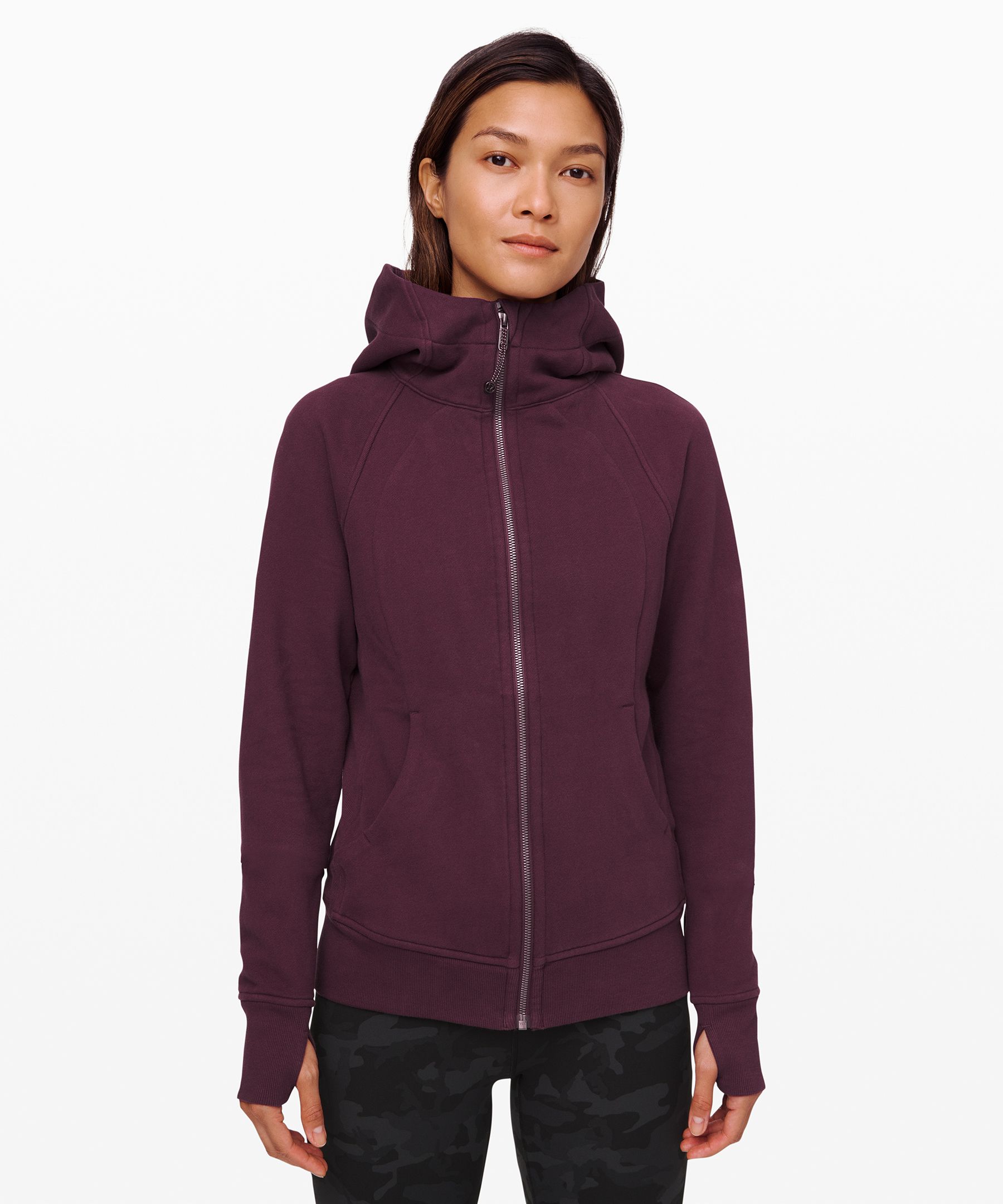 Lululemon Scuba Hoodie *light Cotton Fleece In Arctic Plum | ModeSens