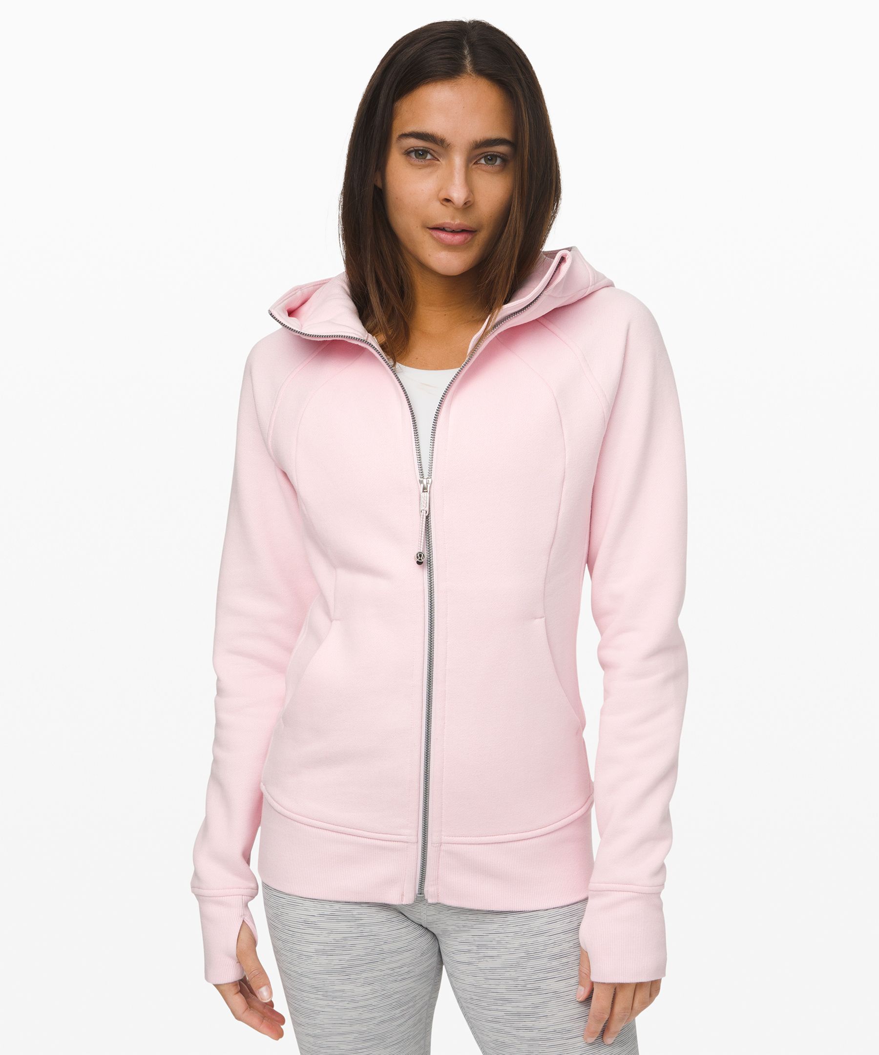 Lululemon Scuba Hoodie *light Cotton Fleece In Blissful Pink | ModeSens