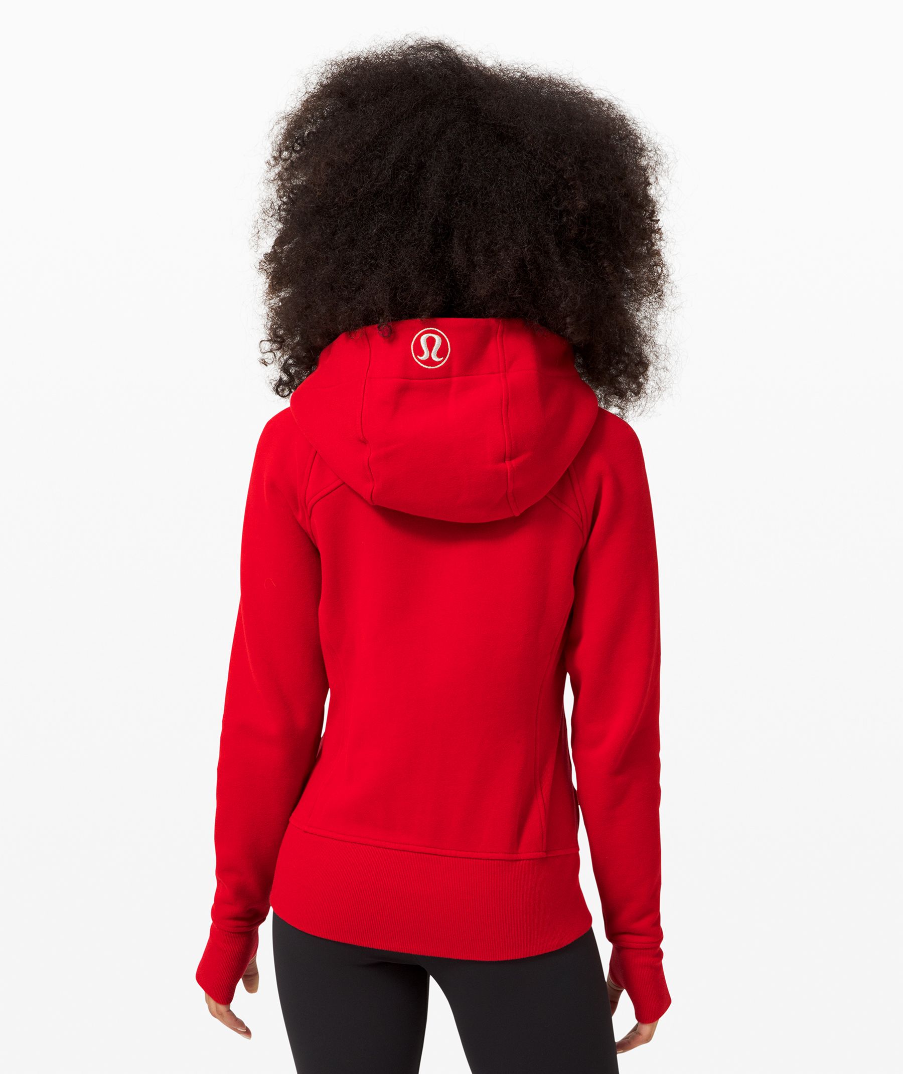 lululemon red scuba hoodie