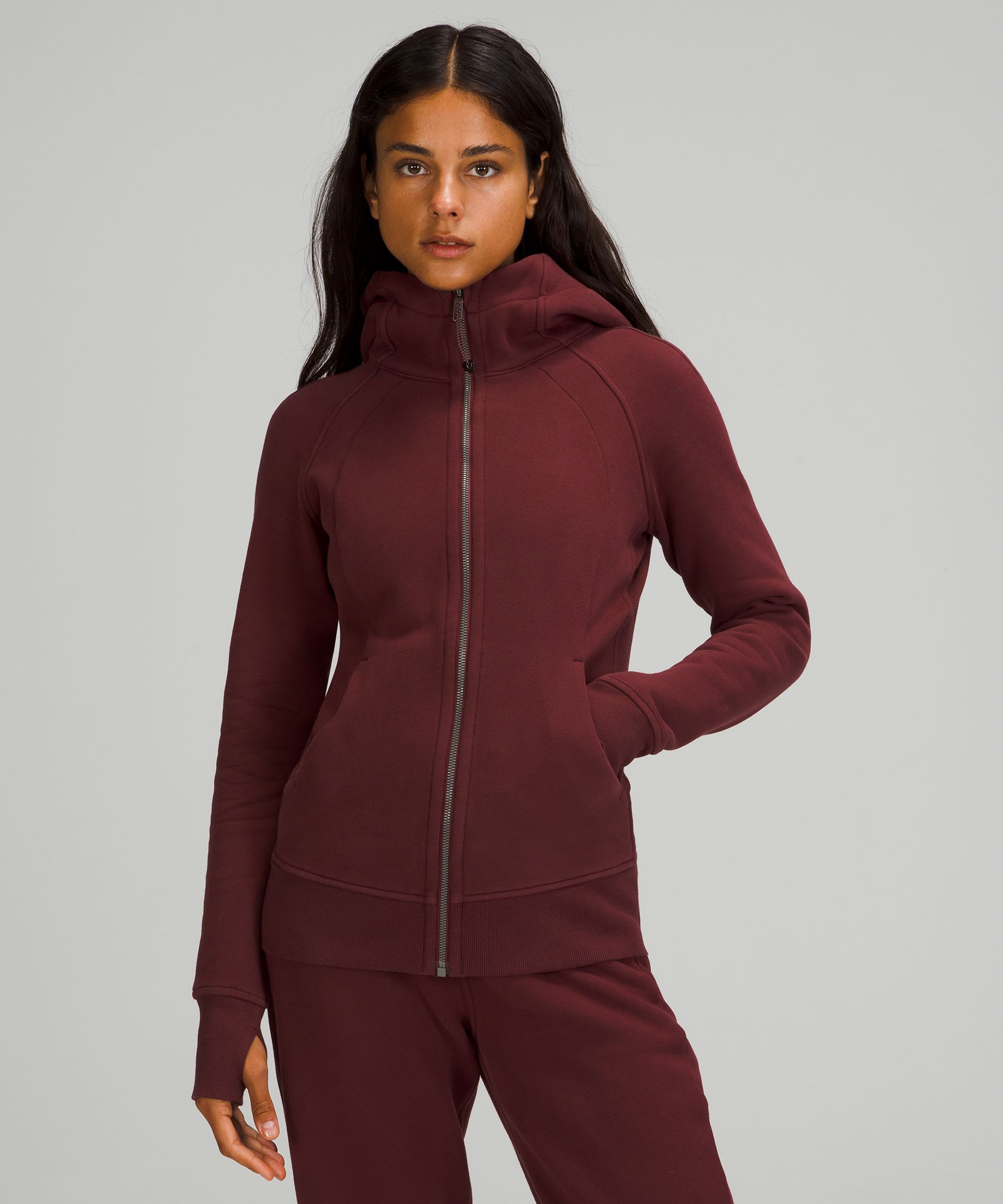 Lululemon Scuba Hoodie IV Women's Black Hooded Full Zip Sweatshirt Size: 8  | SidelineSwap