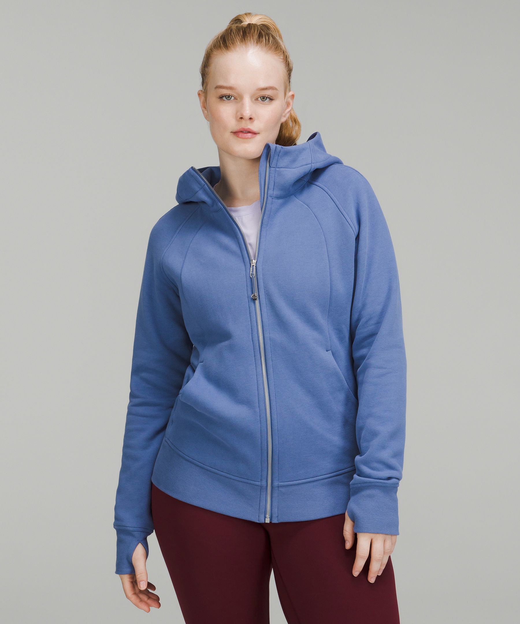 Lululemon Scuba Full-zip Hoodie In Water Drop | ModeSens